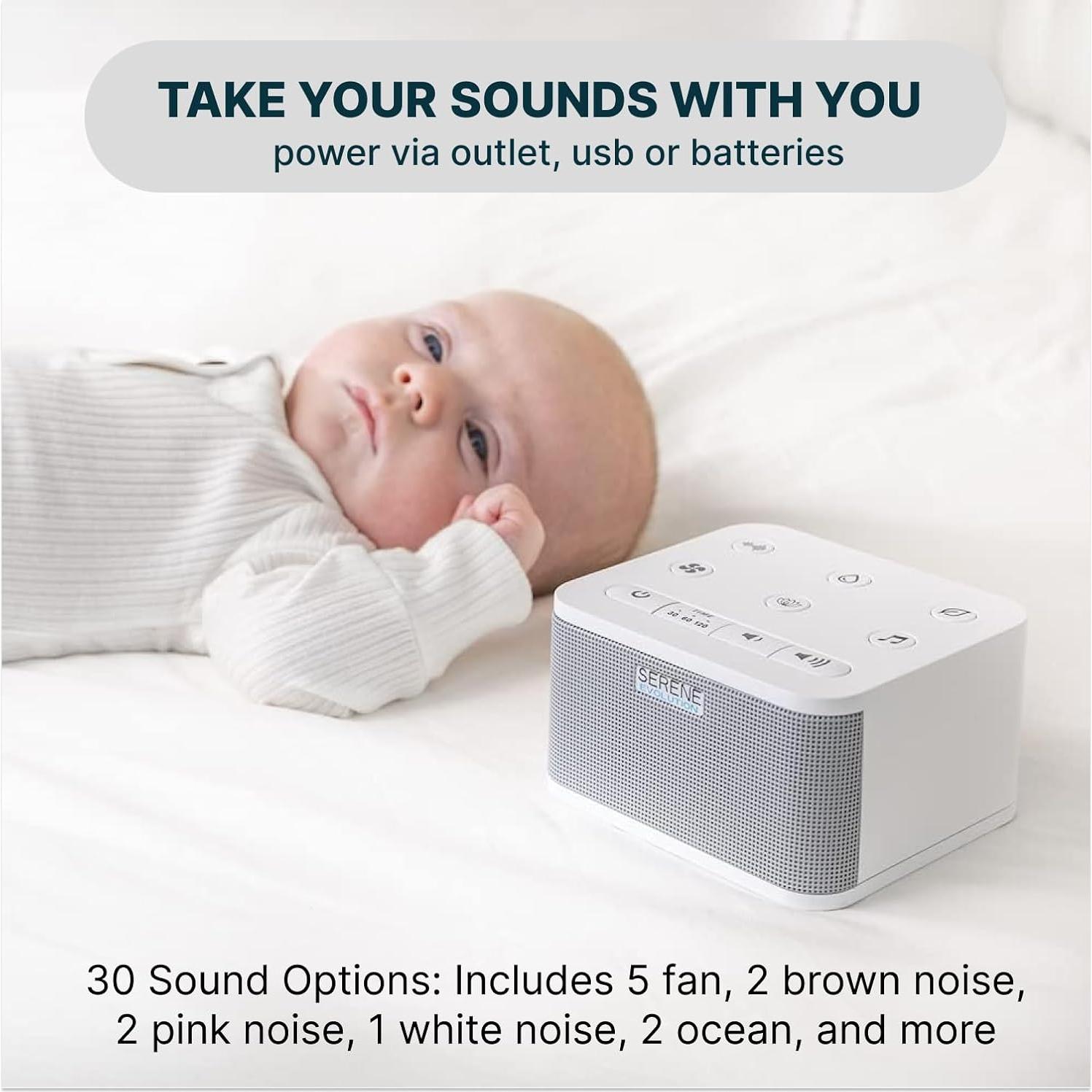 Máquina de Ruido Blanco Serene Evolution 30 Sonidos - Marrón