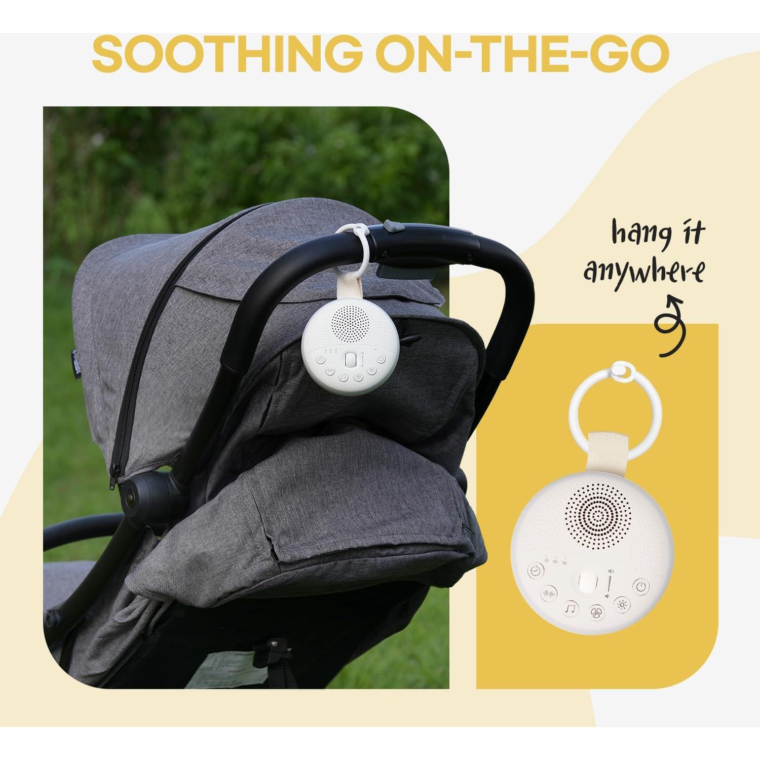 Máquina de Ruido Blanco HuBDIC HubiCare con 21 Sonidos