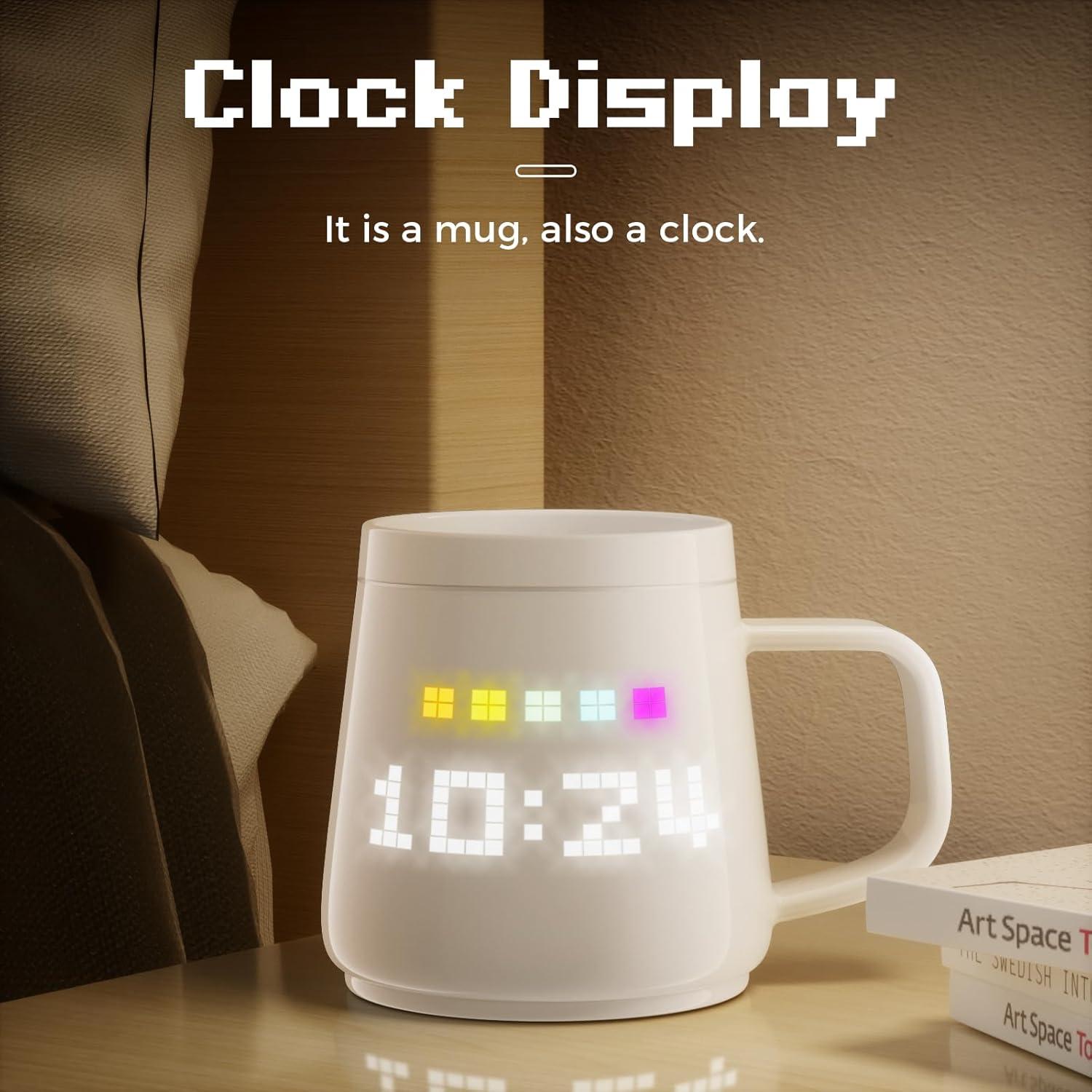 Taza Inteligente PixelMug P1 con Pantalla LED y Control App