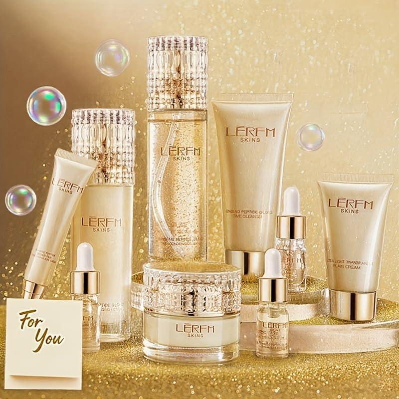 Kit de Cuidado Facial Anti Envejecimiento Bisutang - 10 Piezas