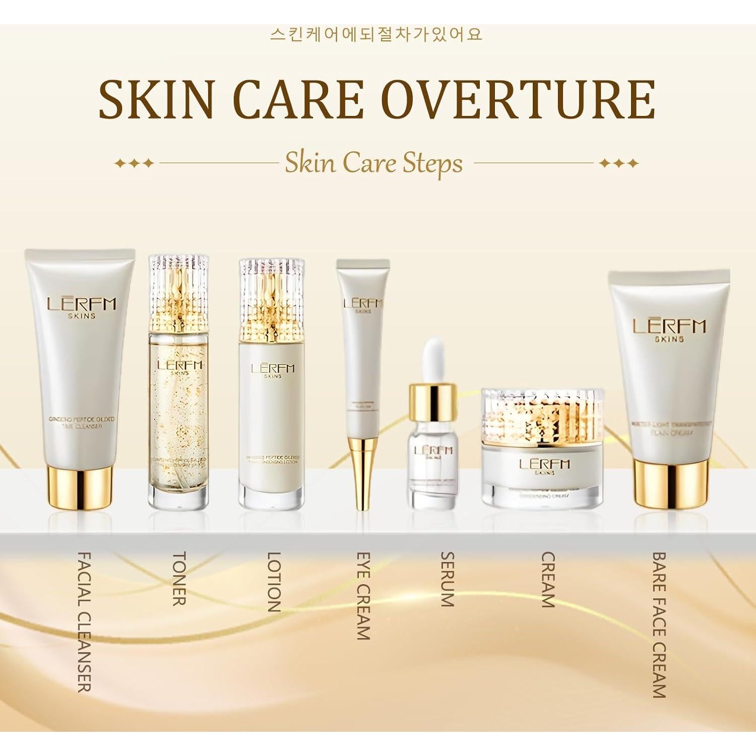 Kit de Cuidado Facial Anti Envejecimiento Bisutang - 10 Piezas