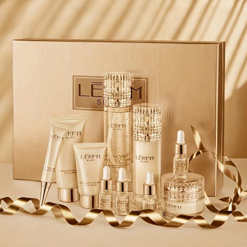 Kit de Cuidado Facial Anti Envejecimiento Bisutang - 10 Piezas