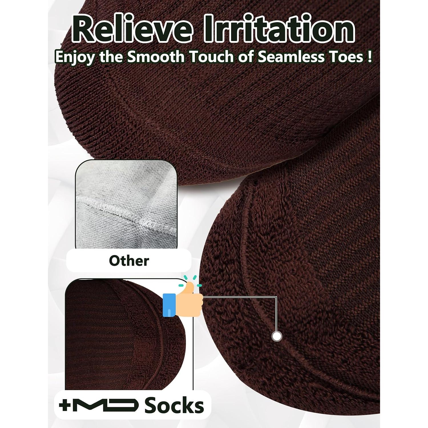 Calcetines de Compresión +MD para Mujeres y Hombres 3 Pares 15-20mmHg