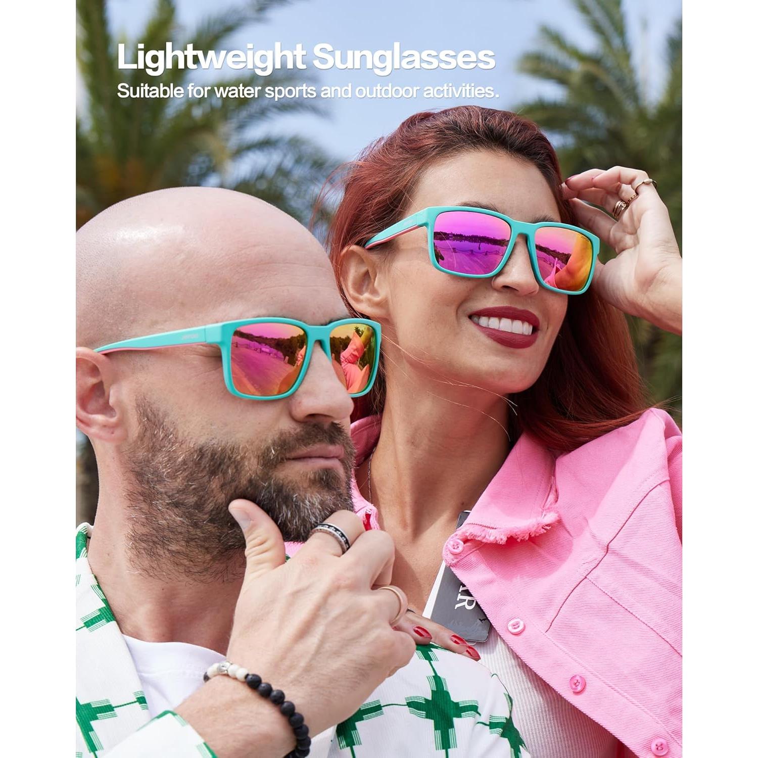 Gafas de Sol Polarizadas Jefoo UV400 para Hombres y Mujeres