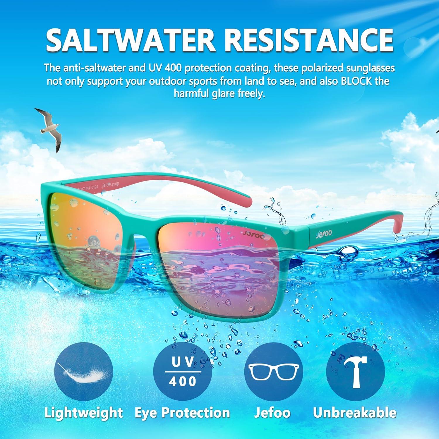 Gafas de Sol Polarizadas Jefoo UV400 para Hombres y Mujeres