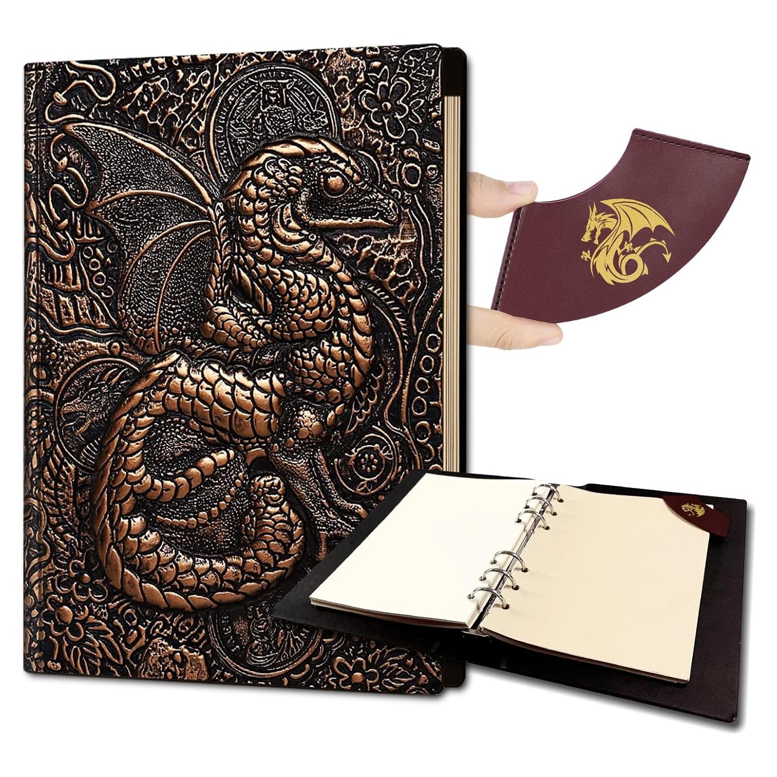 Cuaderno DND Ancient Deer 400 Páginas Cuero Sintético