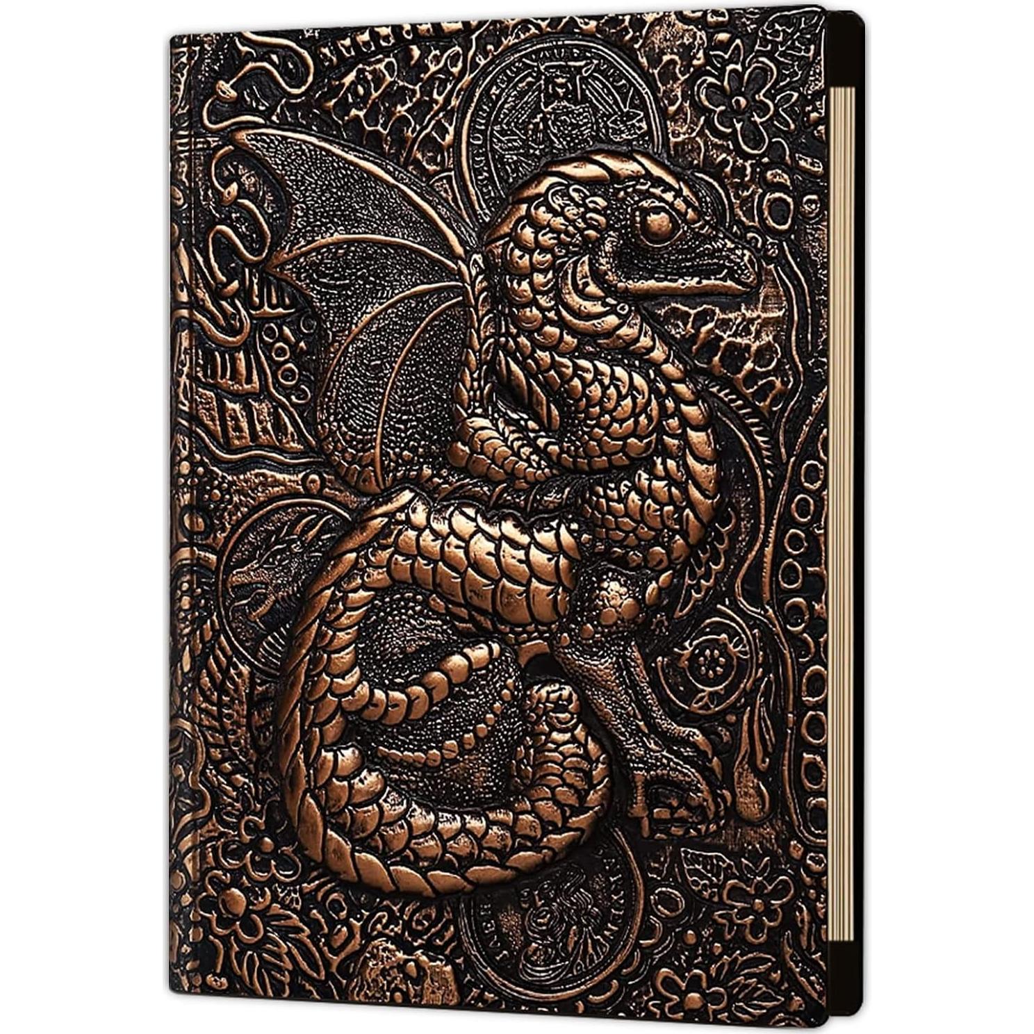 Cuaderno DND Ancient Deer 400 Páginas Cuero Sintético