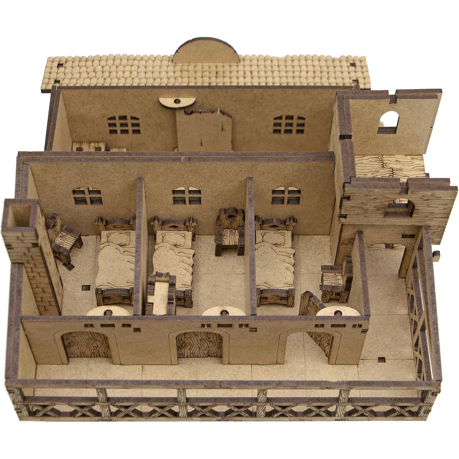 Terreno de Taberna TowerRex DND 28mm - Miniatura para Juegos