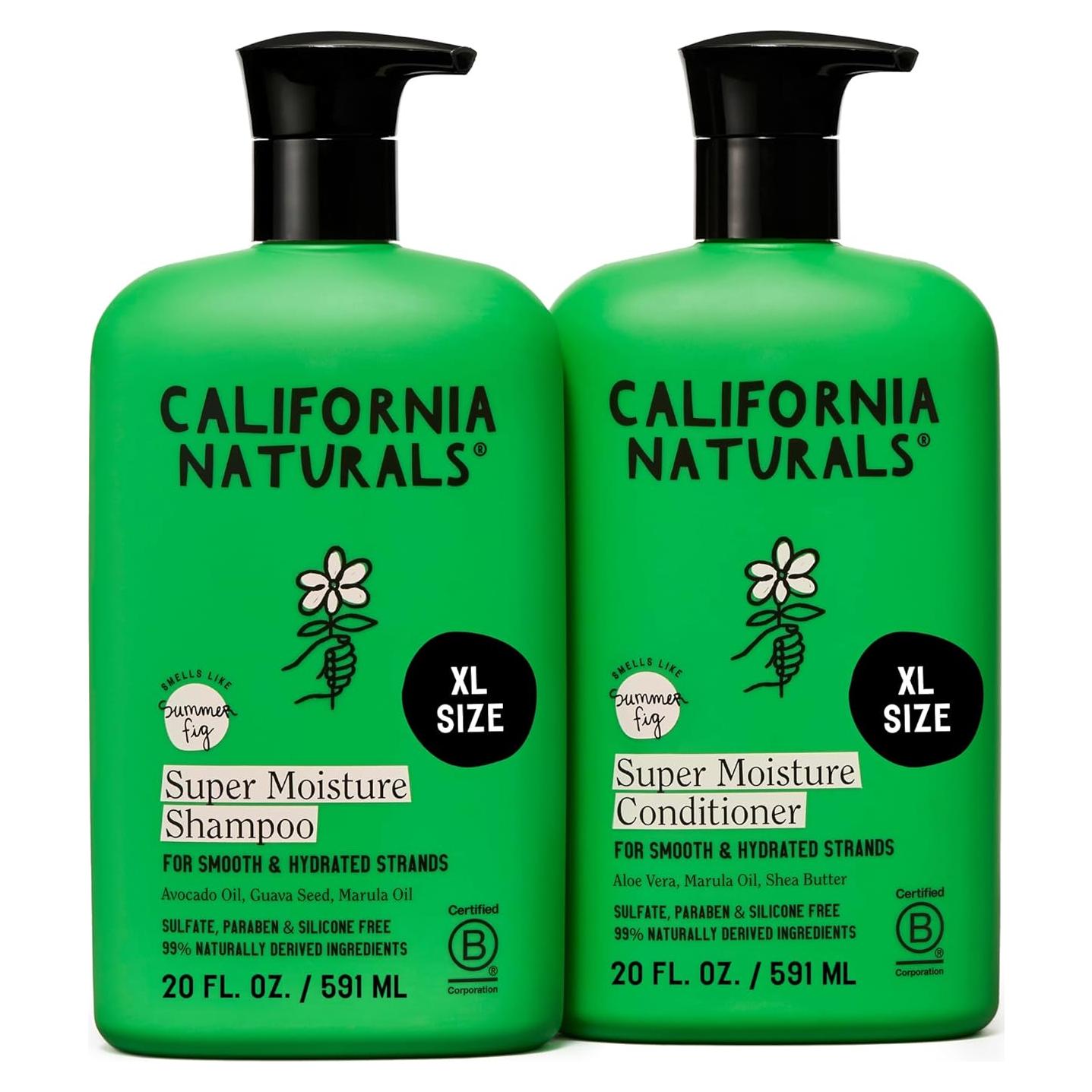 Champú y Acondicionador Hidratante California Naturals 591 ml