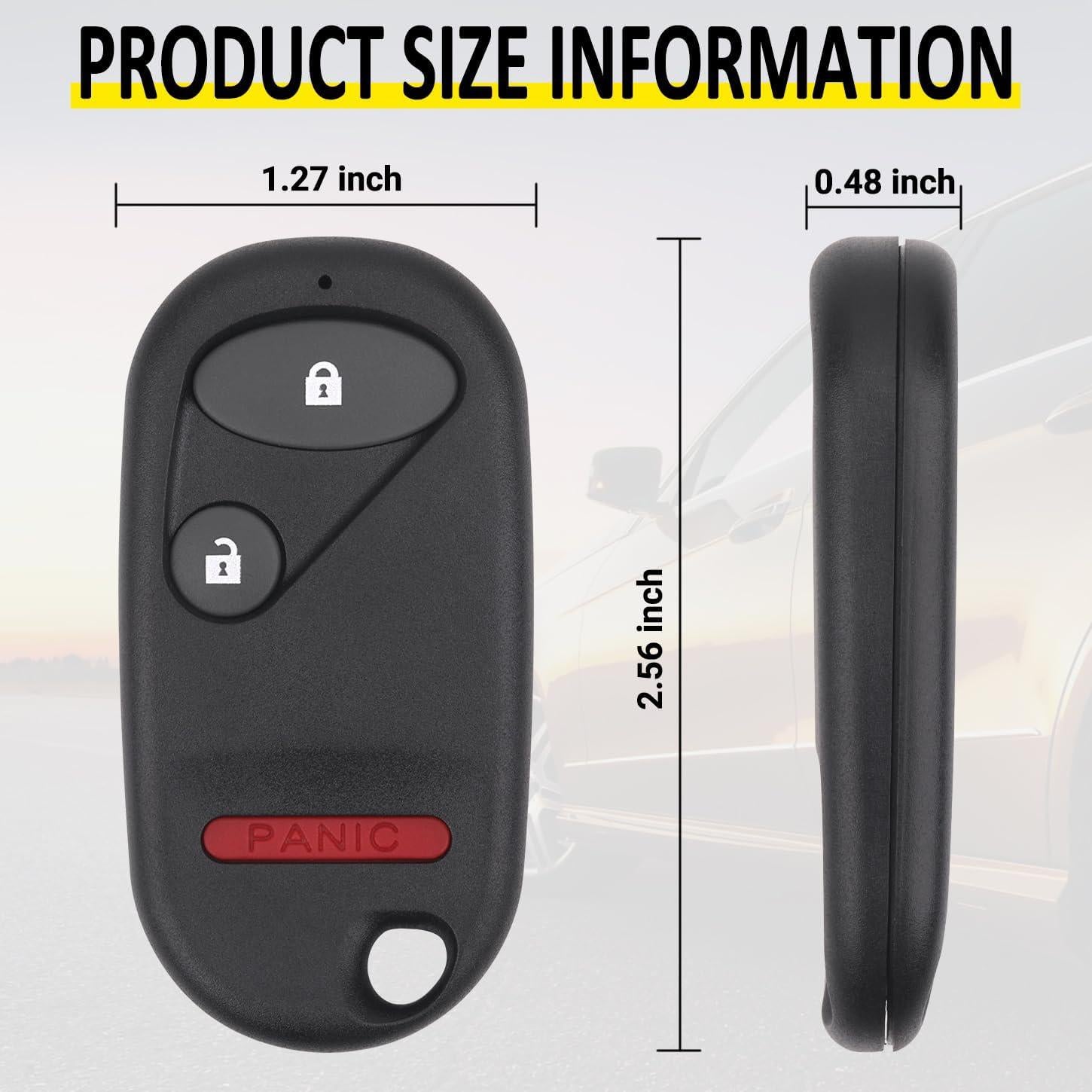 Control Remoto Honda Civic 2001-2005 y Pilot 2003-2007 Vurkcy