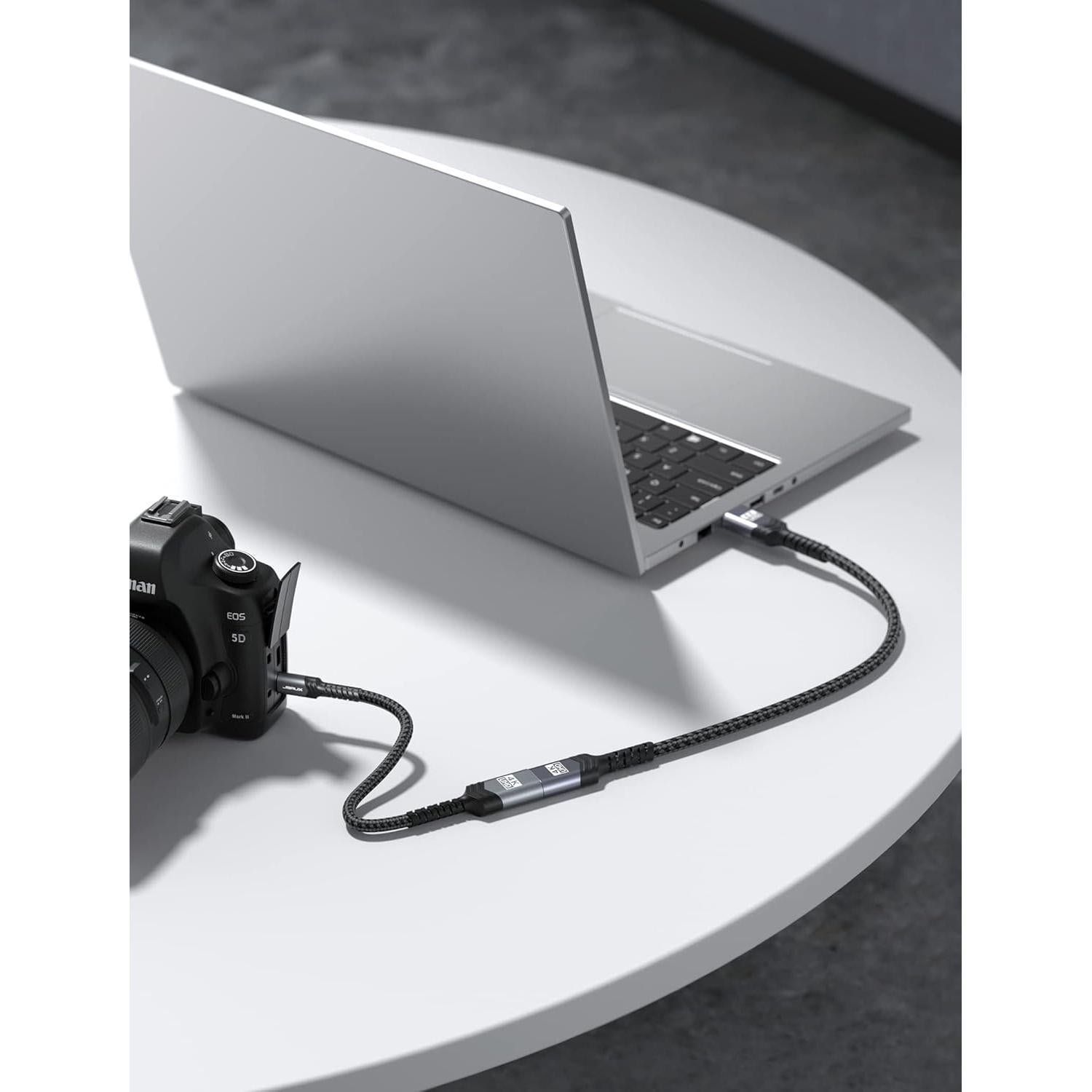 Adaptador Micro HDMI a HDMI JSAUX 4K 60Hz Gris