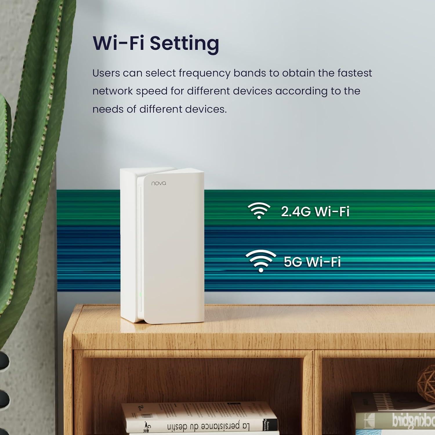 Sistema Mesh WiFi 6 Tenda Nova MX15 Pro - 520 m² Cobertura