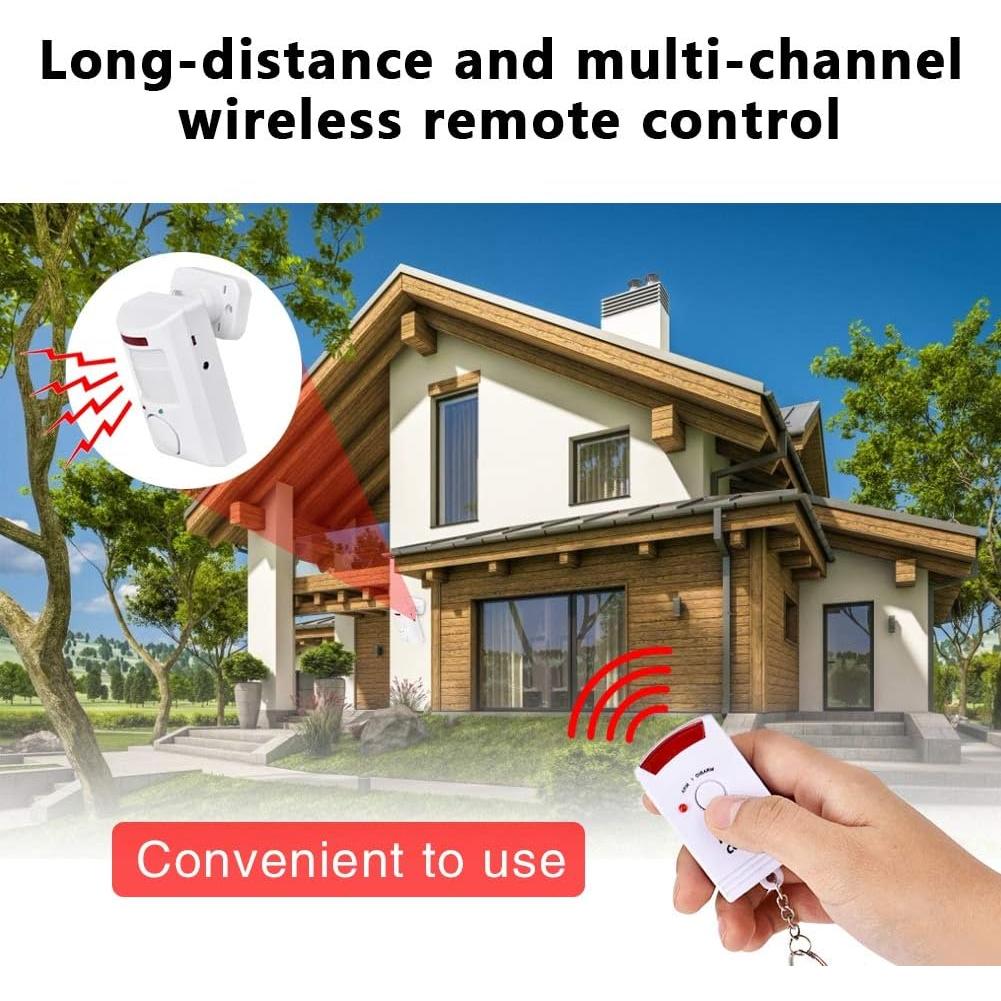 Sistema de Alarma Dioche con Sensor Infrarrojo 105dB