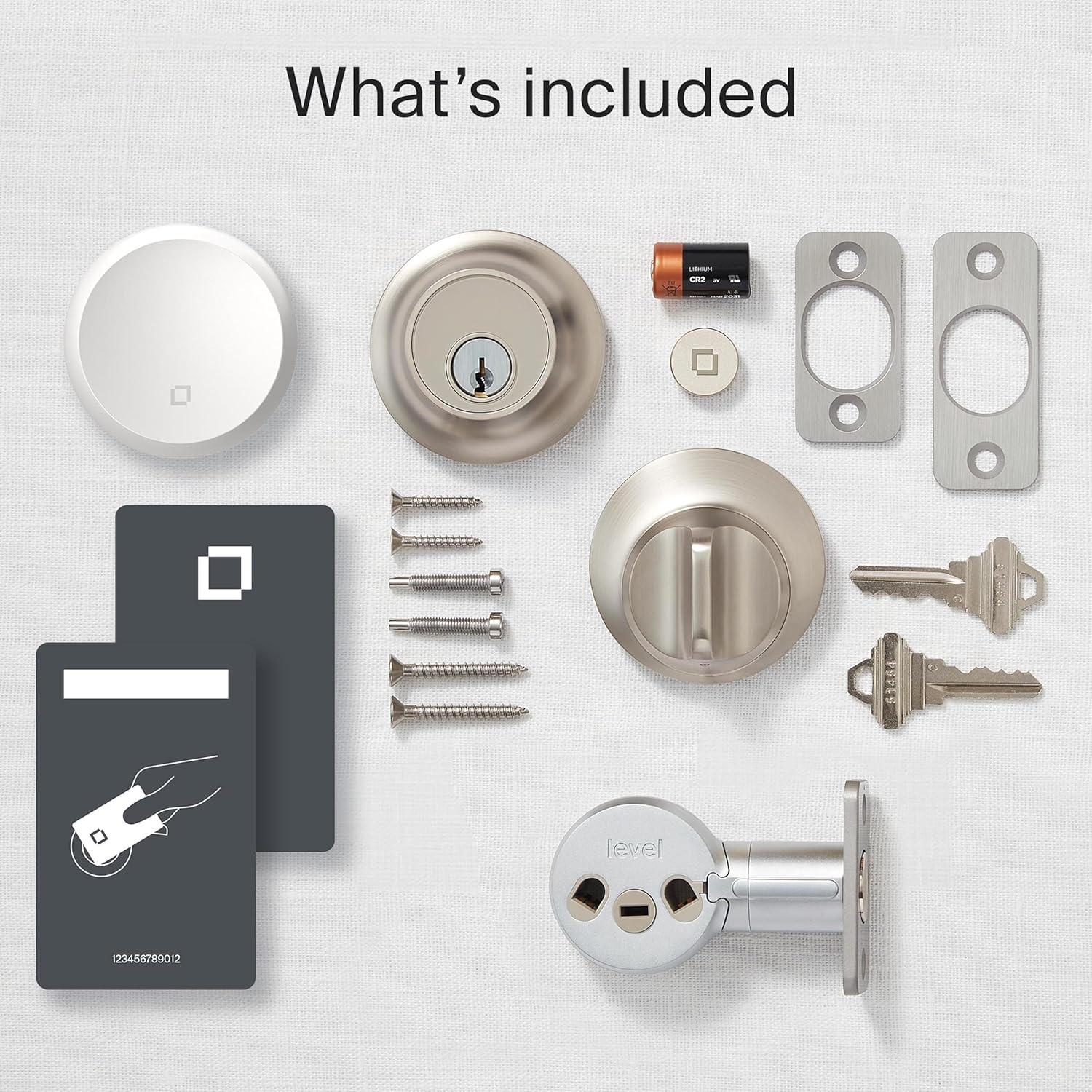 Cerradura Inteligente Level Lock+ WiFi - Niquel Satinado