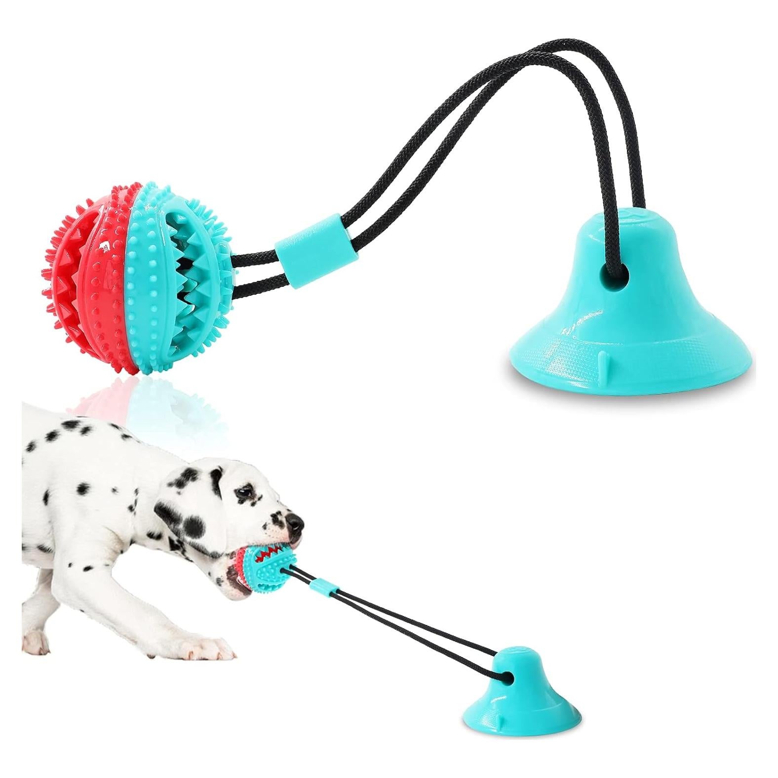 Juguete para Perros BISITE Masticar y Rompecabezas Azul