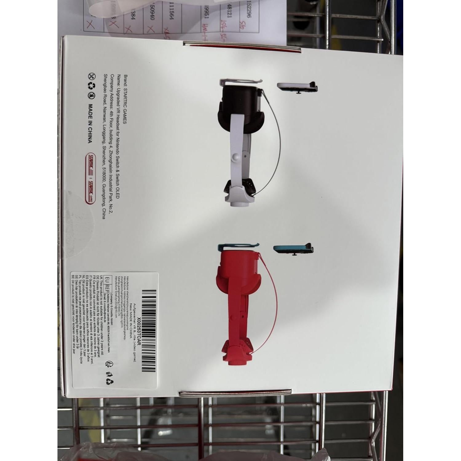 Auriculares VR Nintendo Switch y OLED STARTRC con lente ajustable