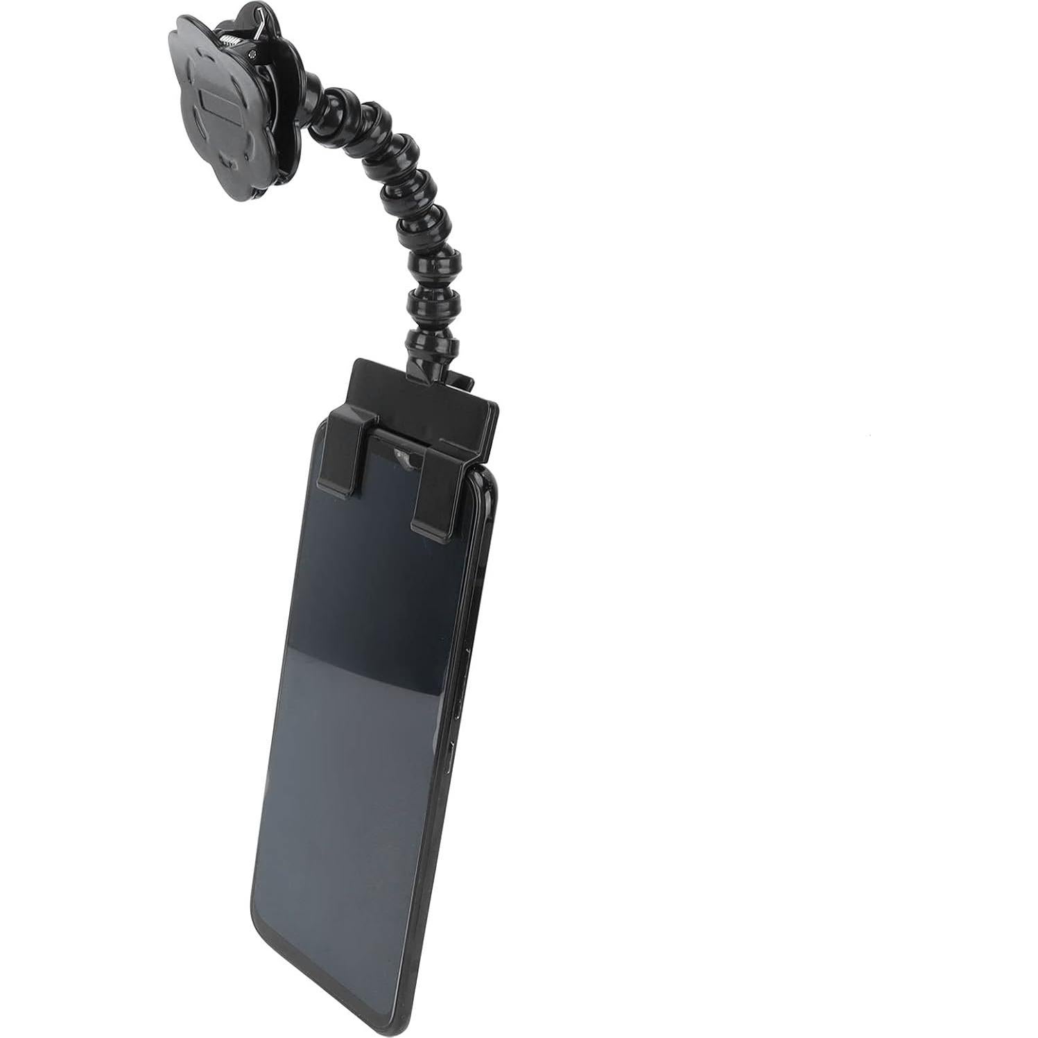 Palo para Selfies de Mascotas ZJchao con Clip Flor Negro