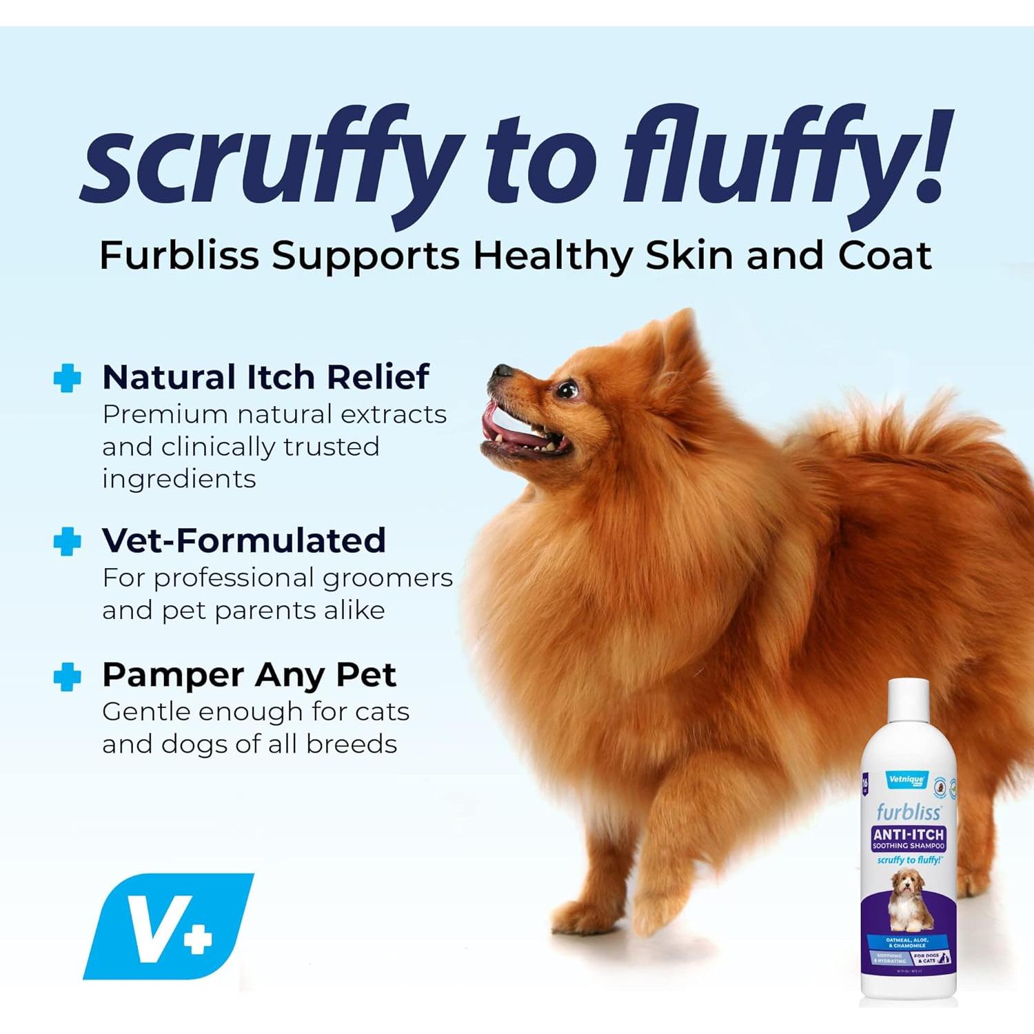 Champú Hipoalergénico Vetnique Furbliss Anti-Picazón 0.53kg