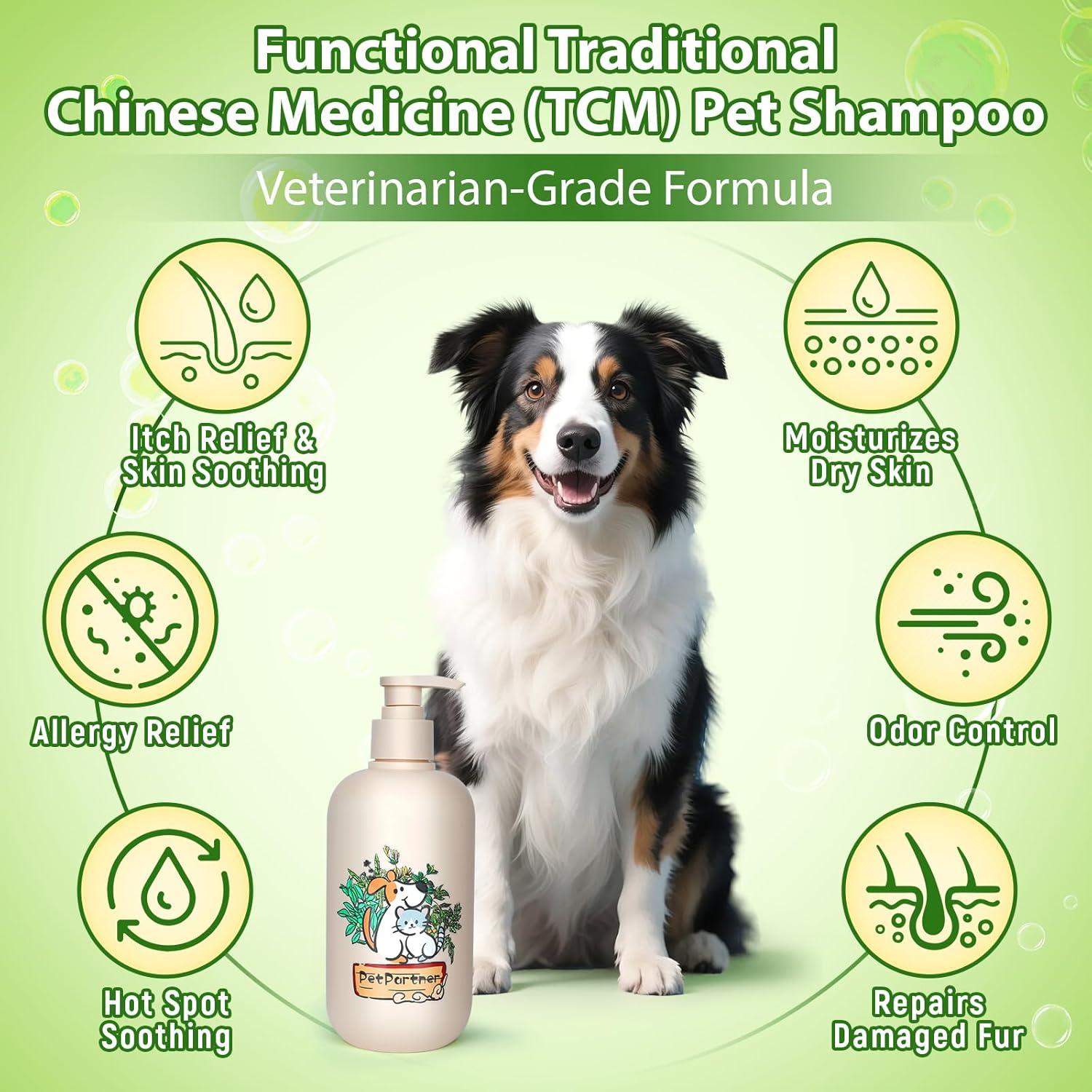 Champú y Acondicionador Hipoalergénico para Perros y Gatos 560g