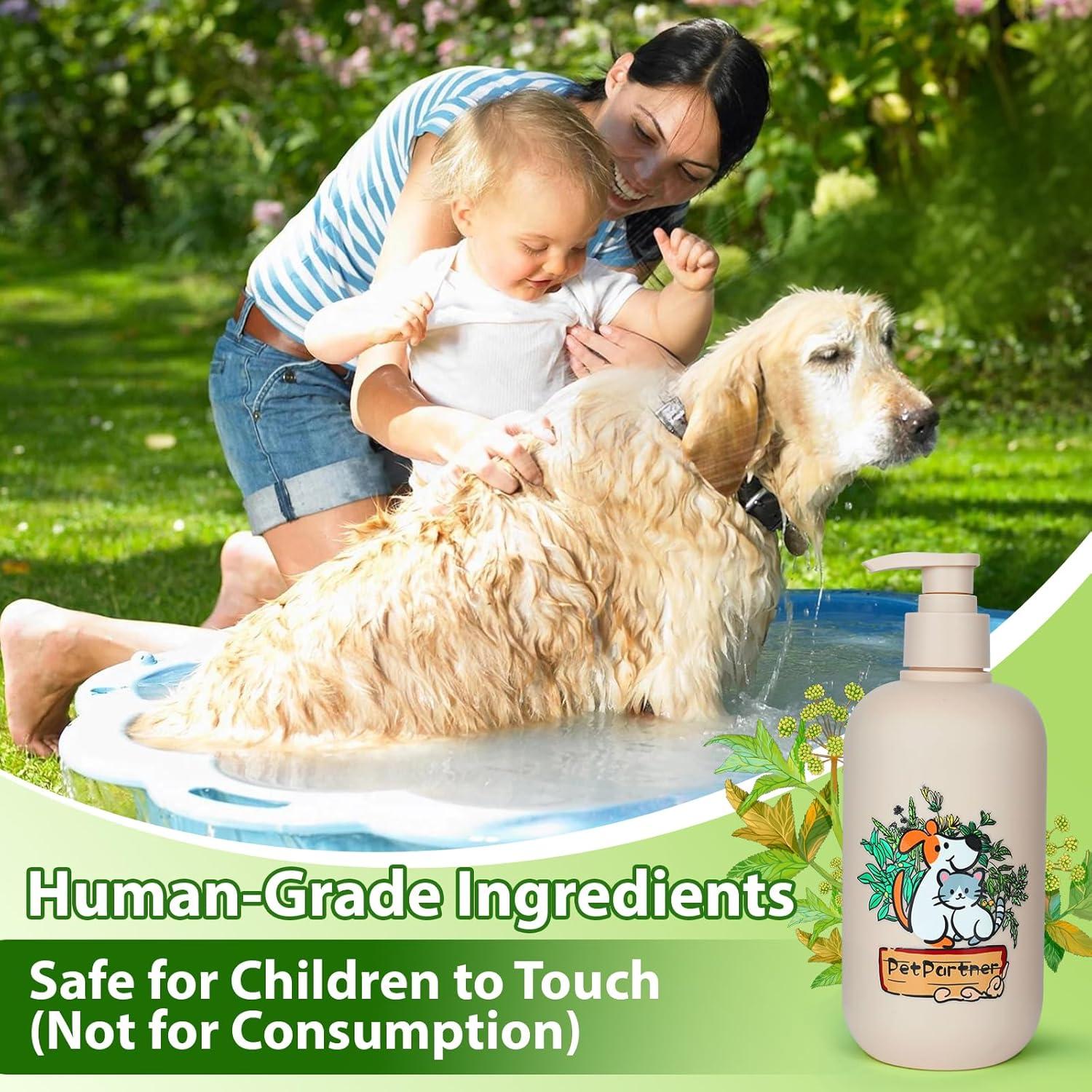 Champú y Acondicionador Hipoalergénico para Perros y Gatos 560g