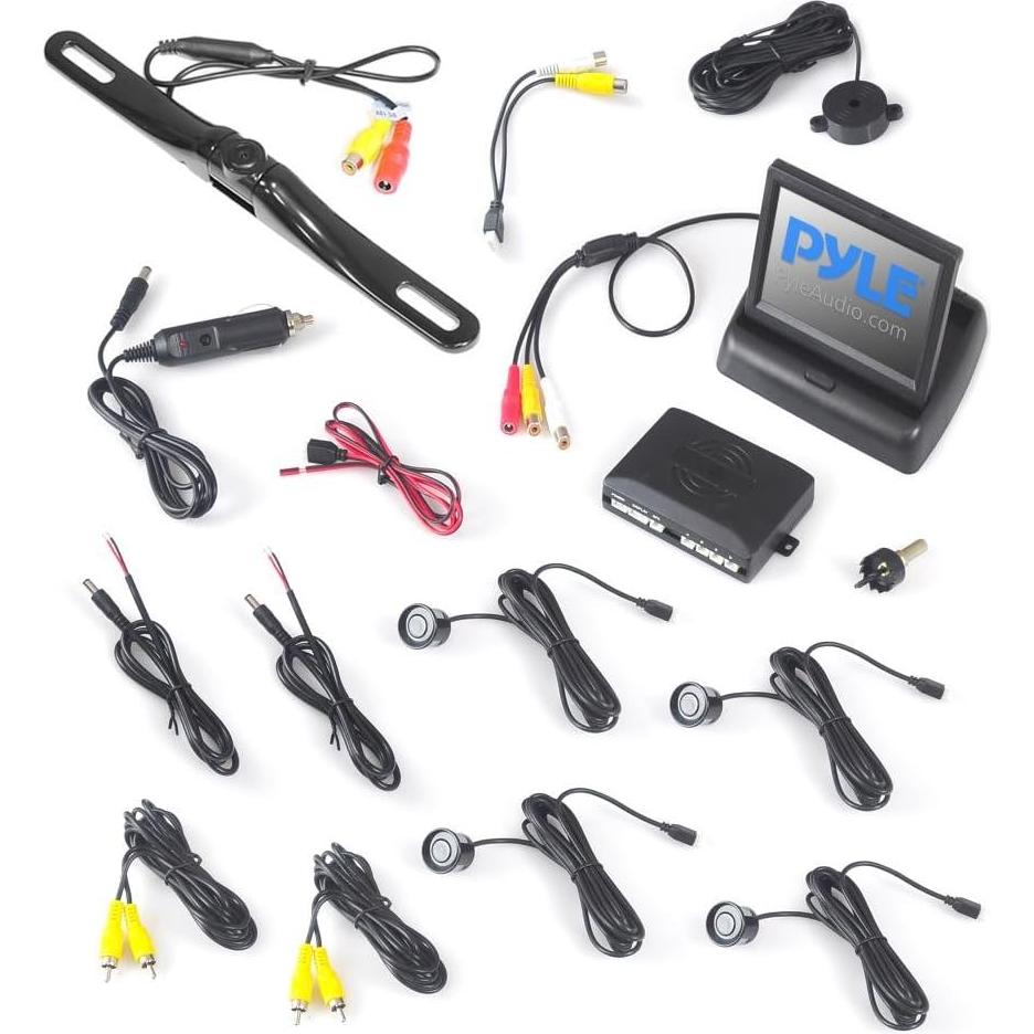 Cámara de Respaldo Pyle PLCMPS48 con Monitor LCD 4.3"