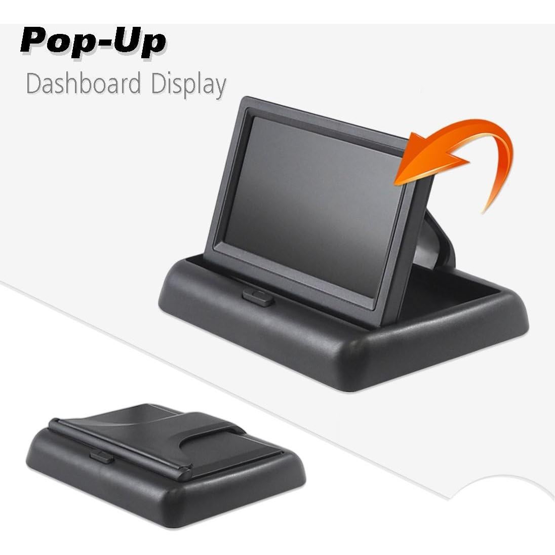 Cámara de Respaldo Pyle PLCMPS48 con Monitor LCD 4.3"