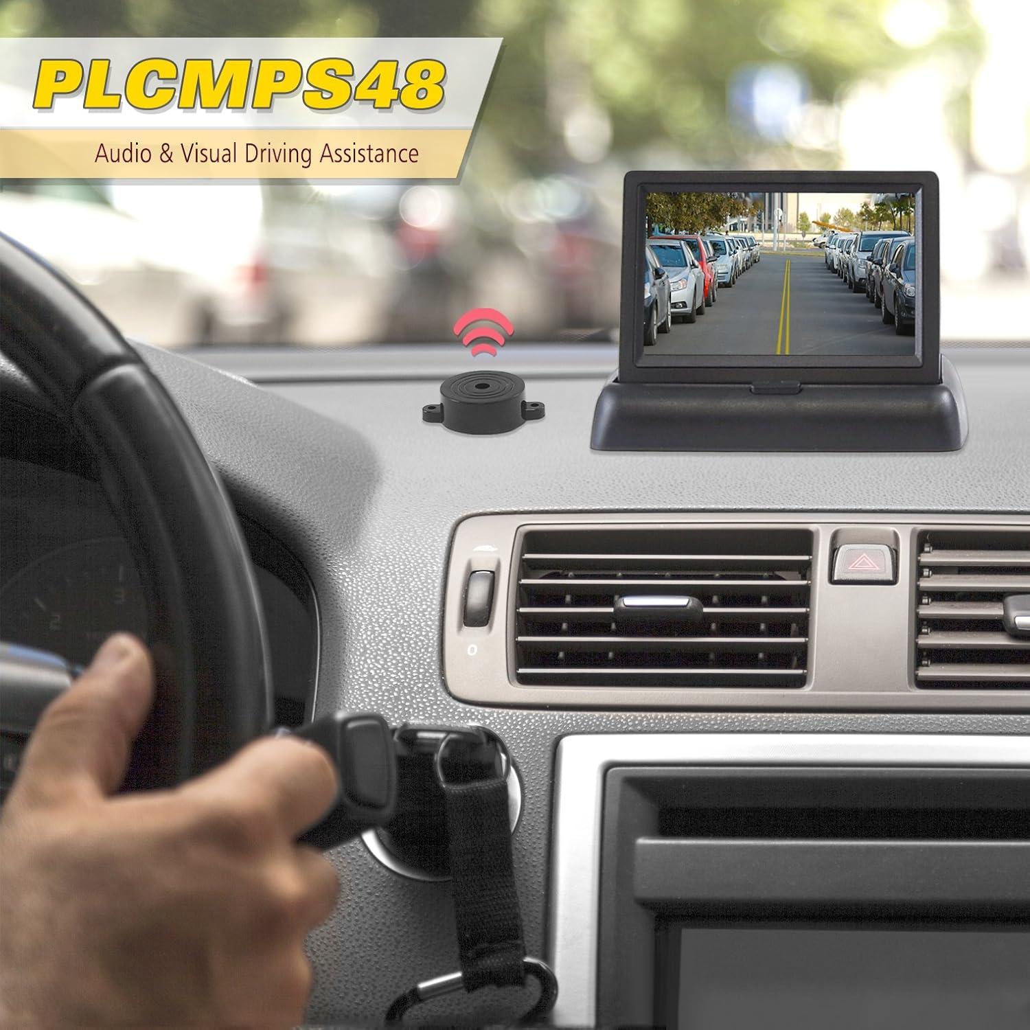 Cámara de Respaldo Pyle PLCMPS48 con Monitor LCD 4.3"