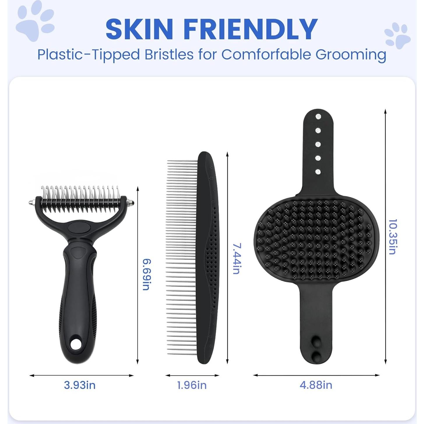 Kit de Aseo Profesional para Mascotas Neyakopaw 4 en 1