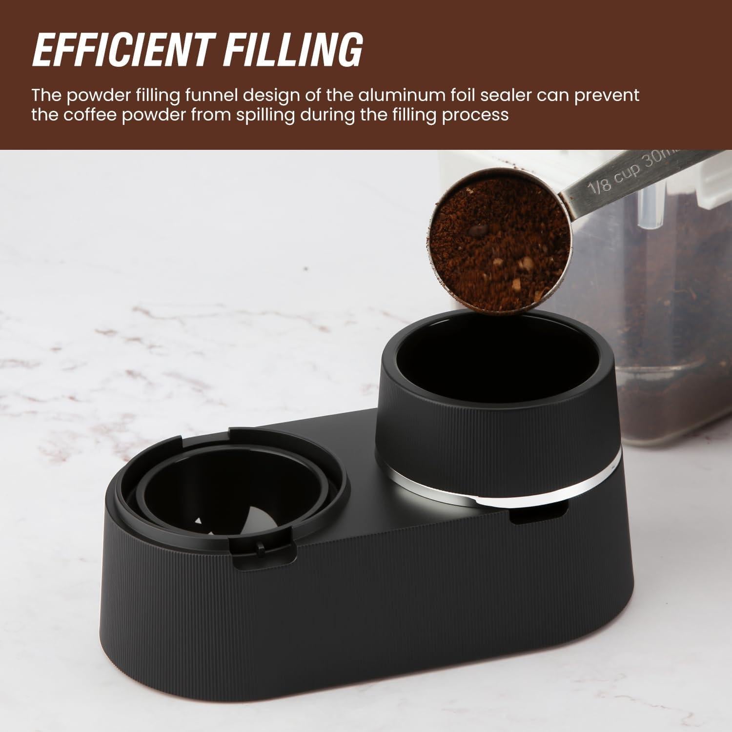 Kit de Cápsulas Reutilizables Nespresso Vertuo Tegrace 52 Piezas