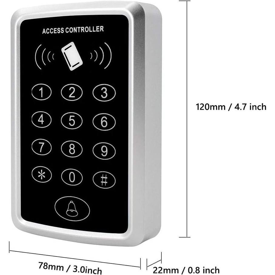 Sistema de Control de Acceso AMOCAM Teclado + 5 Llavero