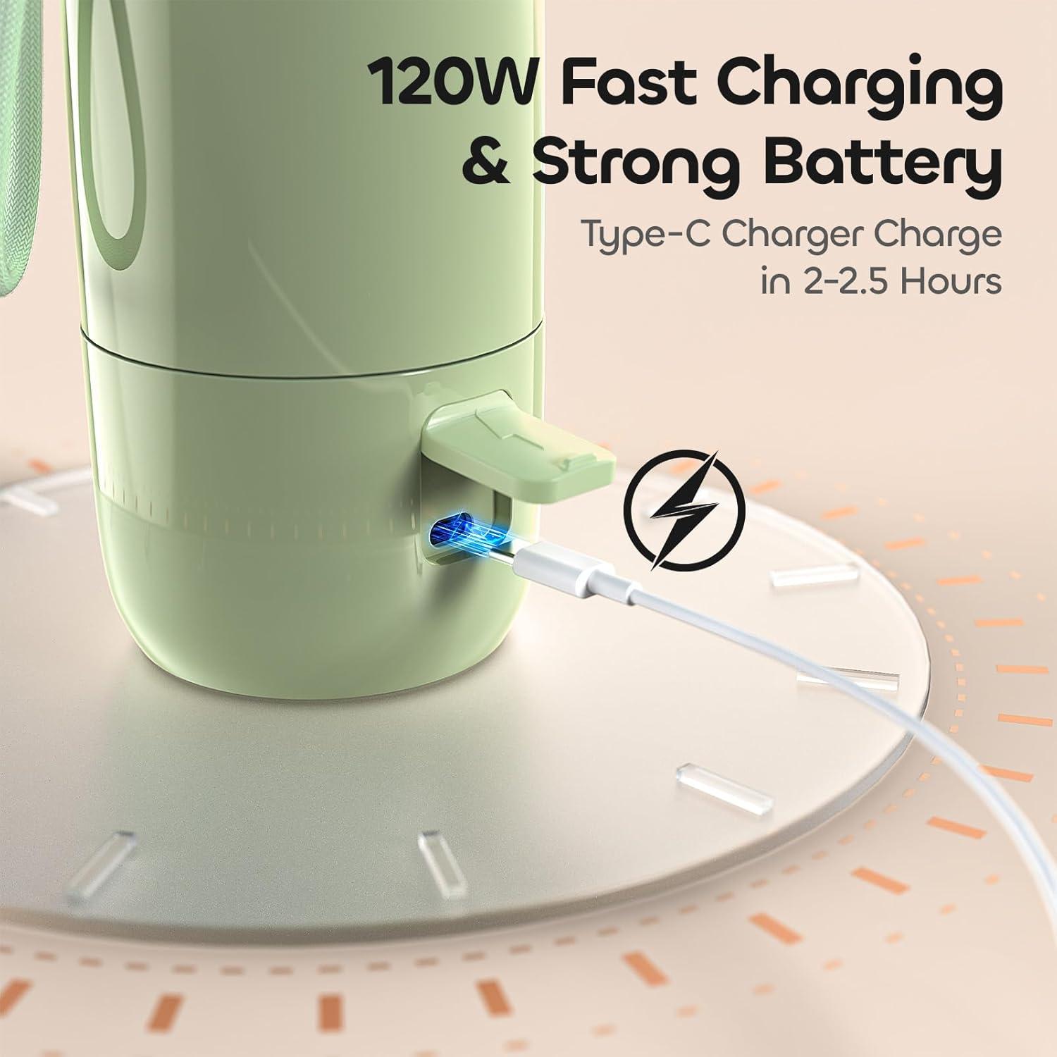 Calentador de Botellas Portátil QIBOX 500ml Carga Rápida 36W