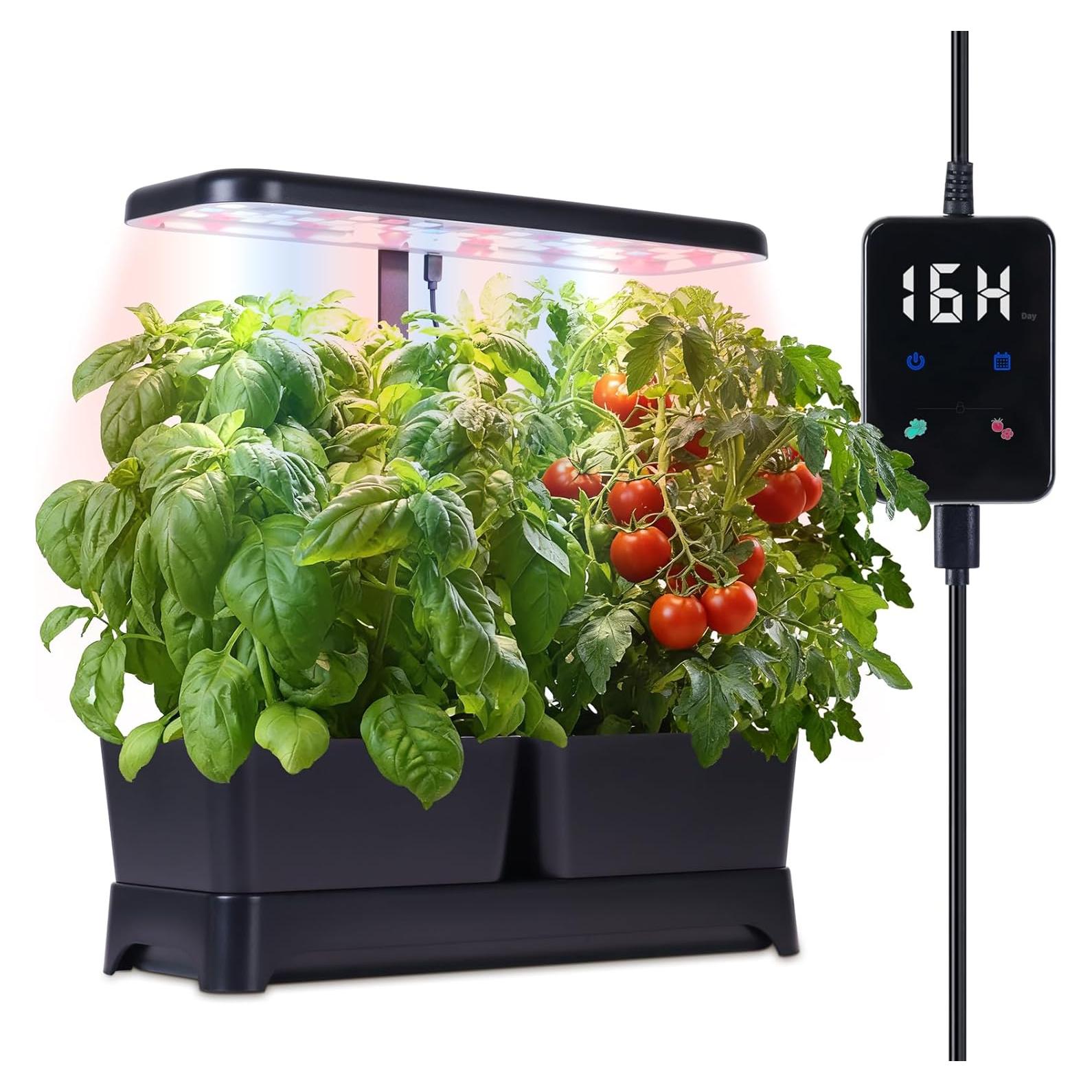 Luz de Cultivo LED Oliz para Jardín Interior 40.6x16x18 cm