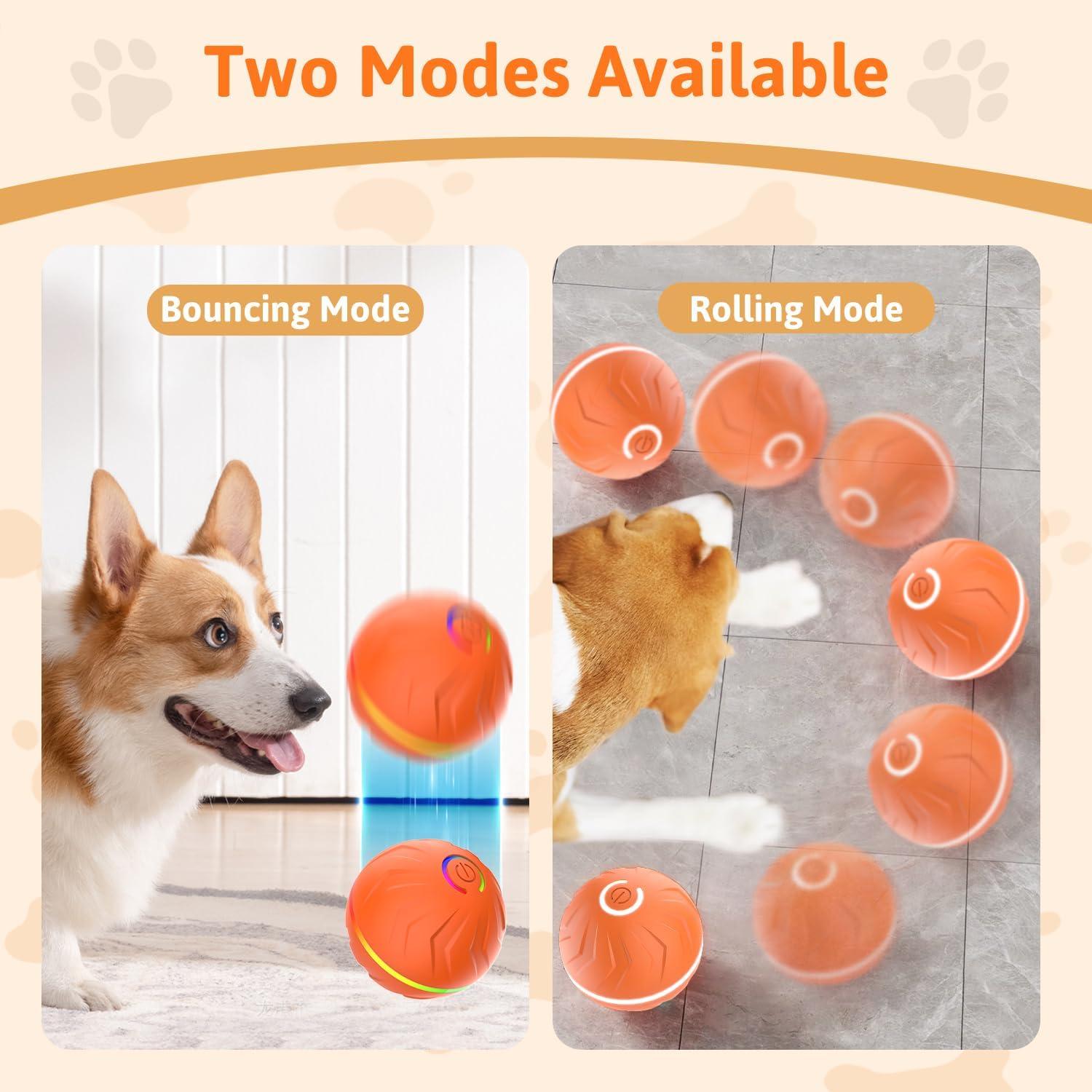 Pelota Saltarina Automática para Perros FANSUIT Verde