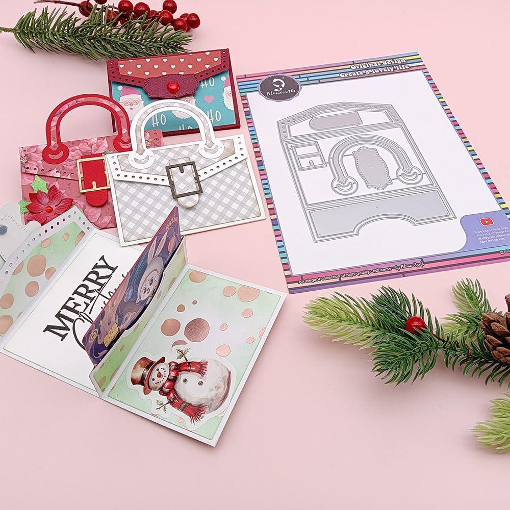 Troquel de Metal AlinaCraft para Tarjetas de Regalo 5x12.7cm