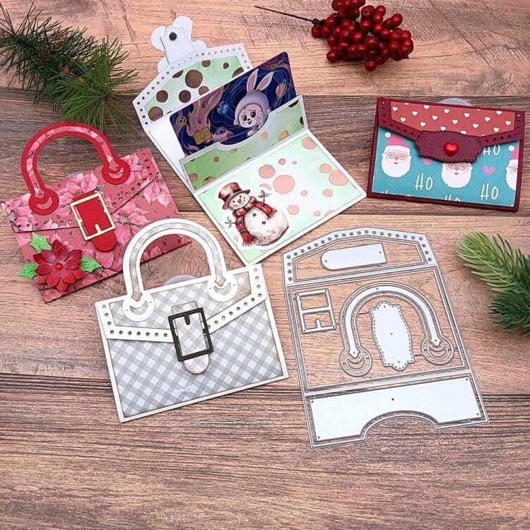 Troquel de Metal AlinaCraft para Tarjetas de Regalo 5x12.7cm