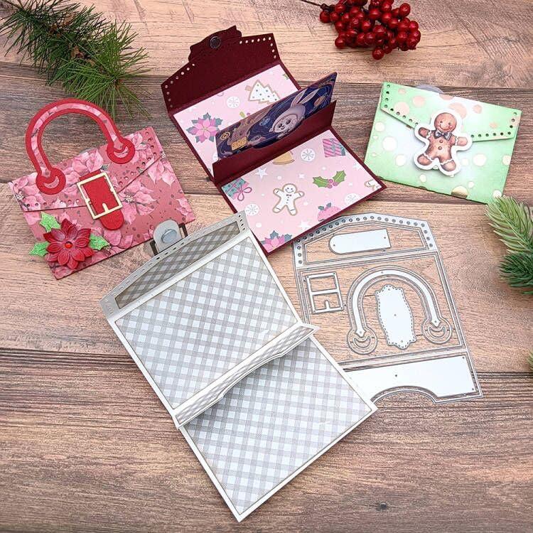 Troquel de Metal AlinaCraft para Tarjetas de Regalo 5x12.7cm