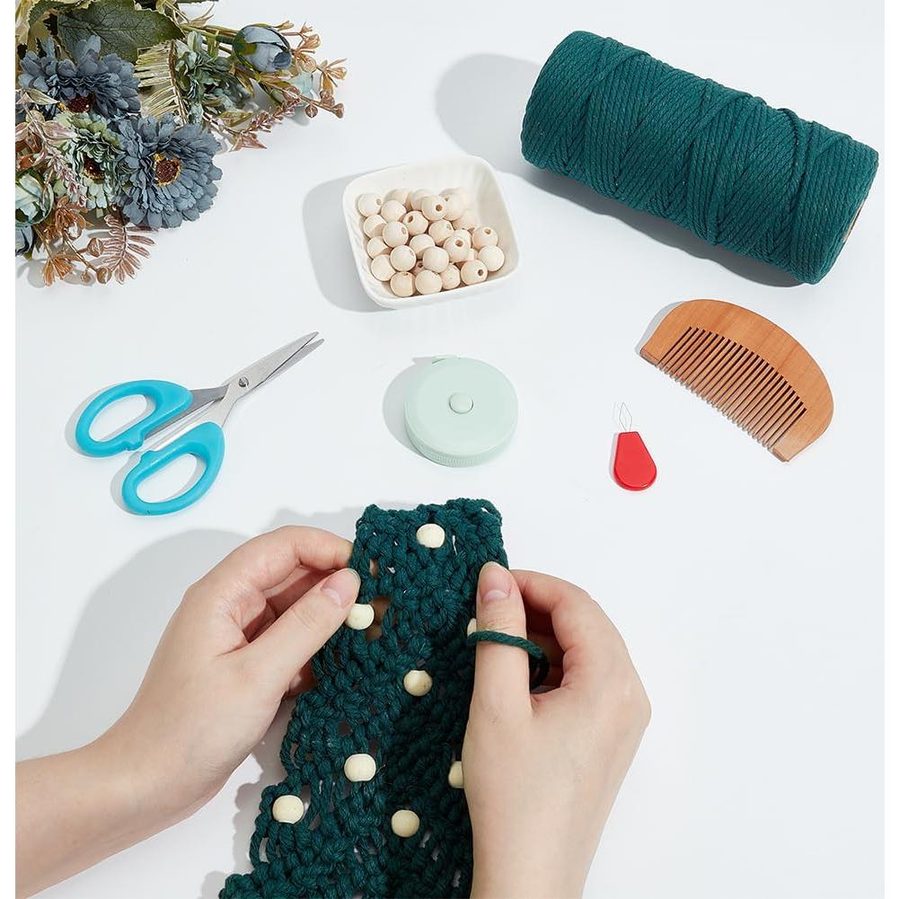 Kit de Macramé ACRNIGHEET Árbol de Navidad DIY para Principiantes