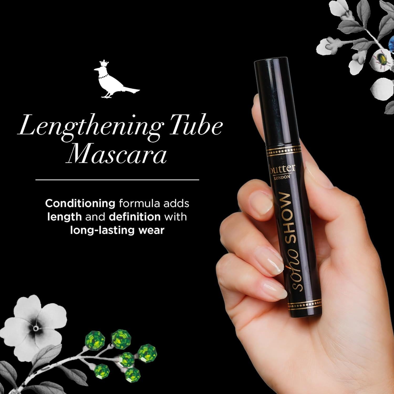 Máscara de Pestañas Butter LONDON Soho Show 12.19 cm Voluminizadora