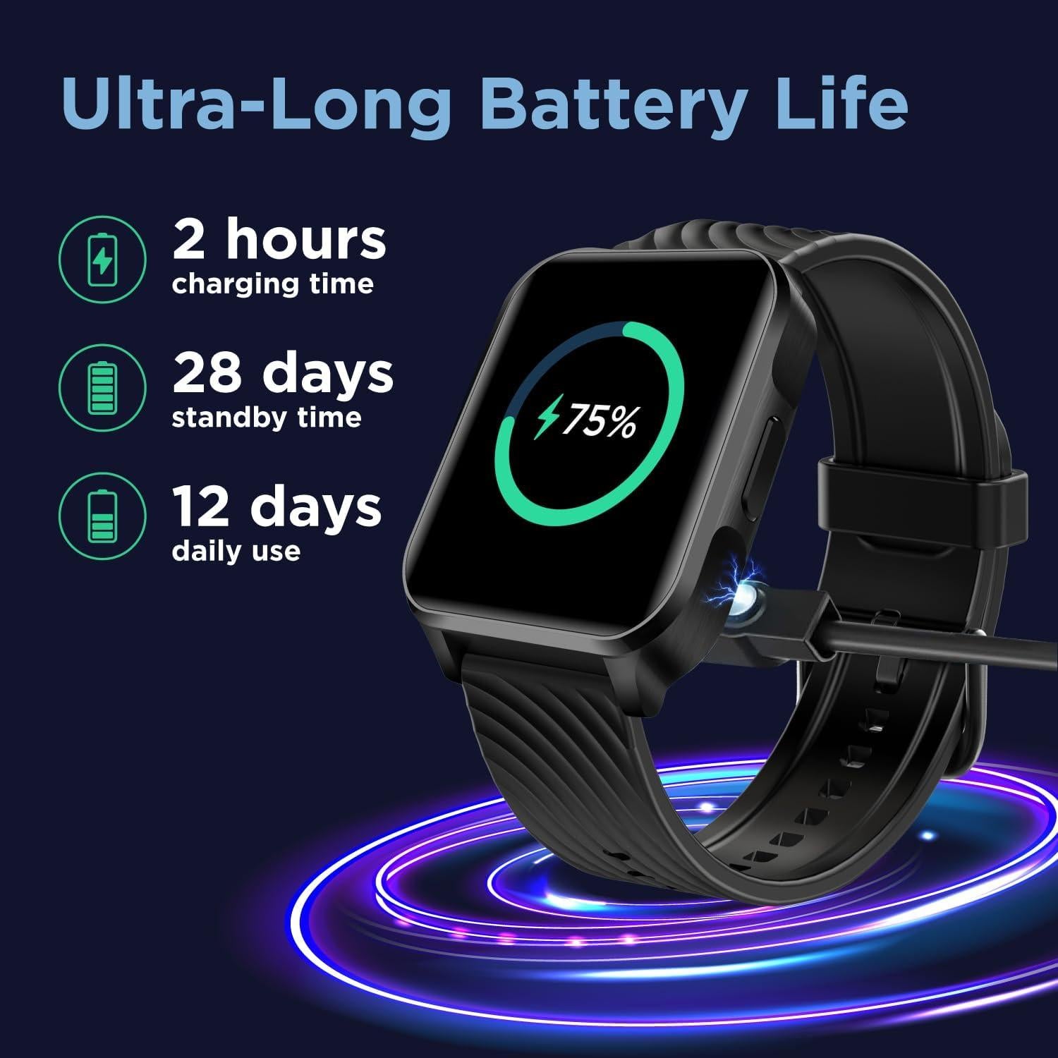 Reloj Inteligente Motorola Moto Watch 70 - Salud y Fitness