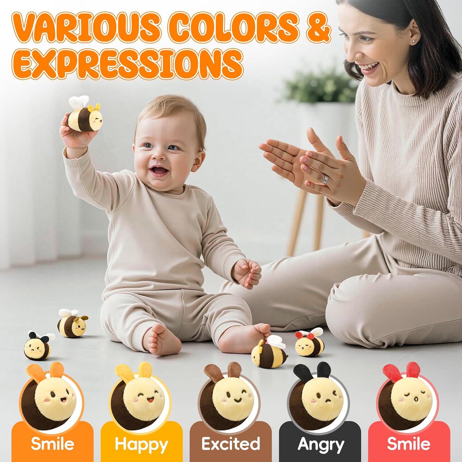 Juguete Colmena Infantil LanBeby con 5 Abejas Sensoriales