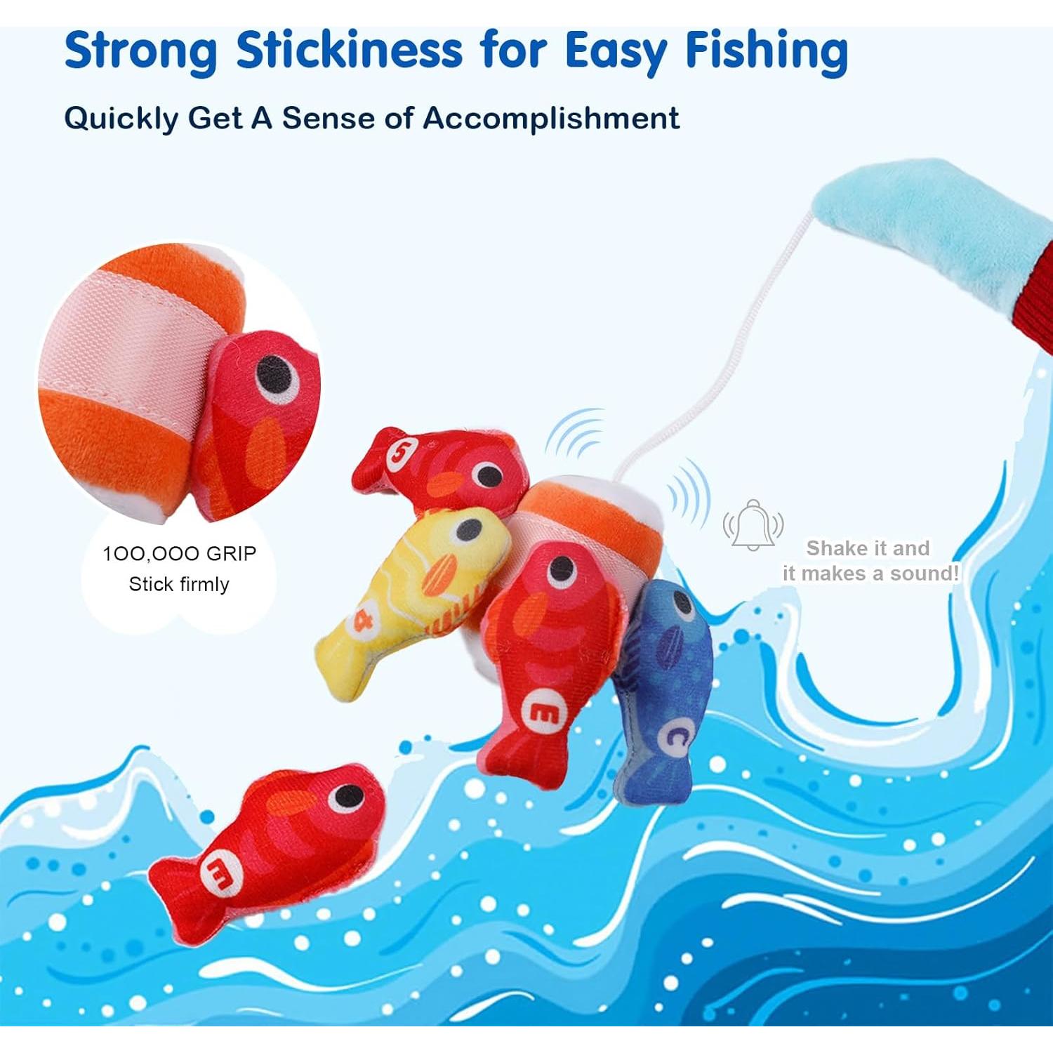 Juego de Pesca Montessori M SANMERSEN para Niños 1-3 Años