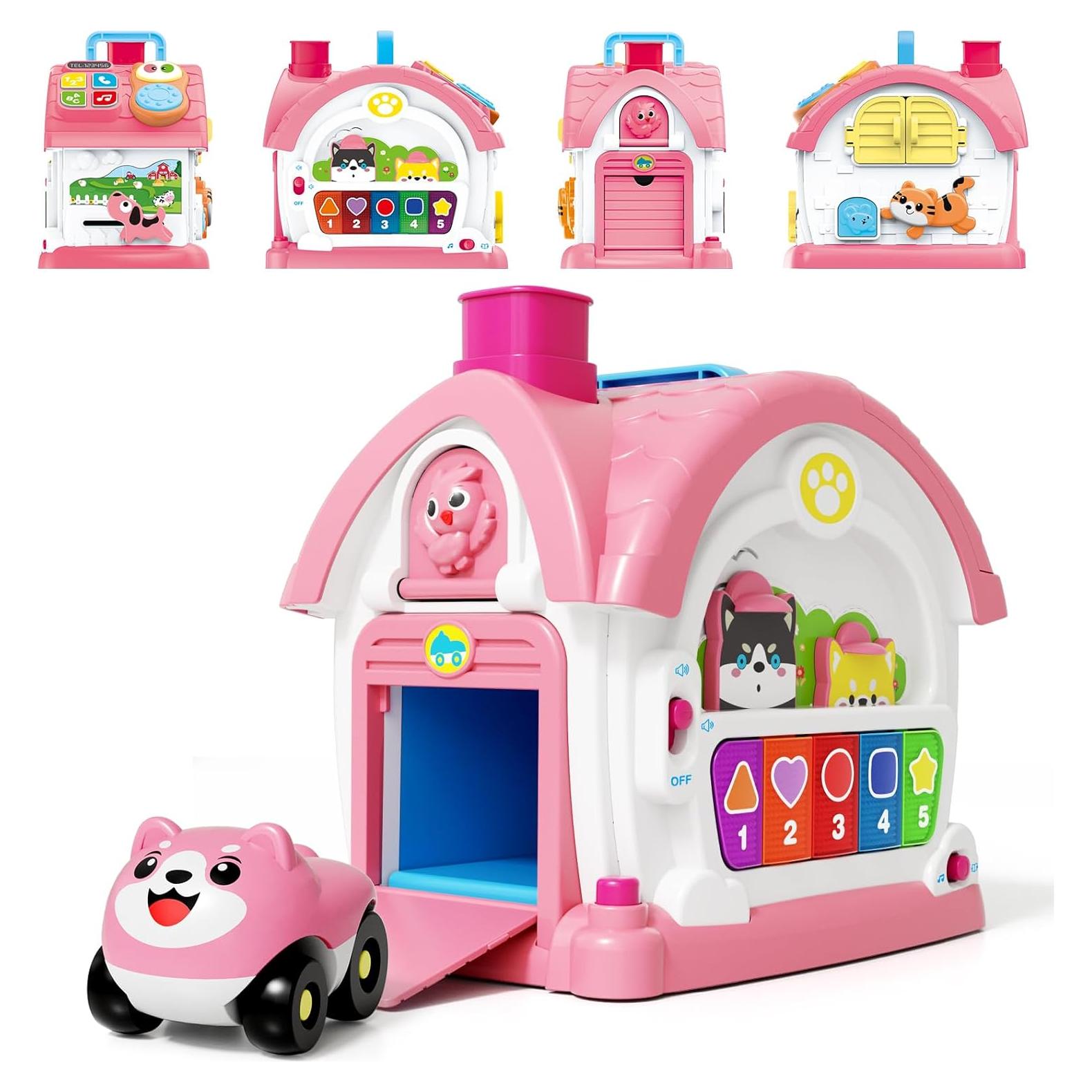Casa Musical Montessori ShyLizard para Niñas 1-2 Años