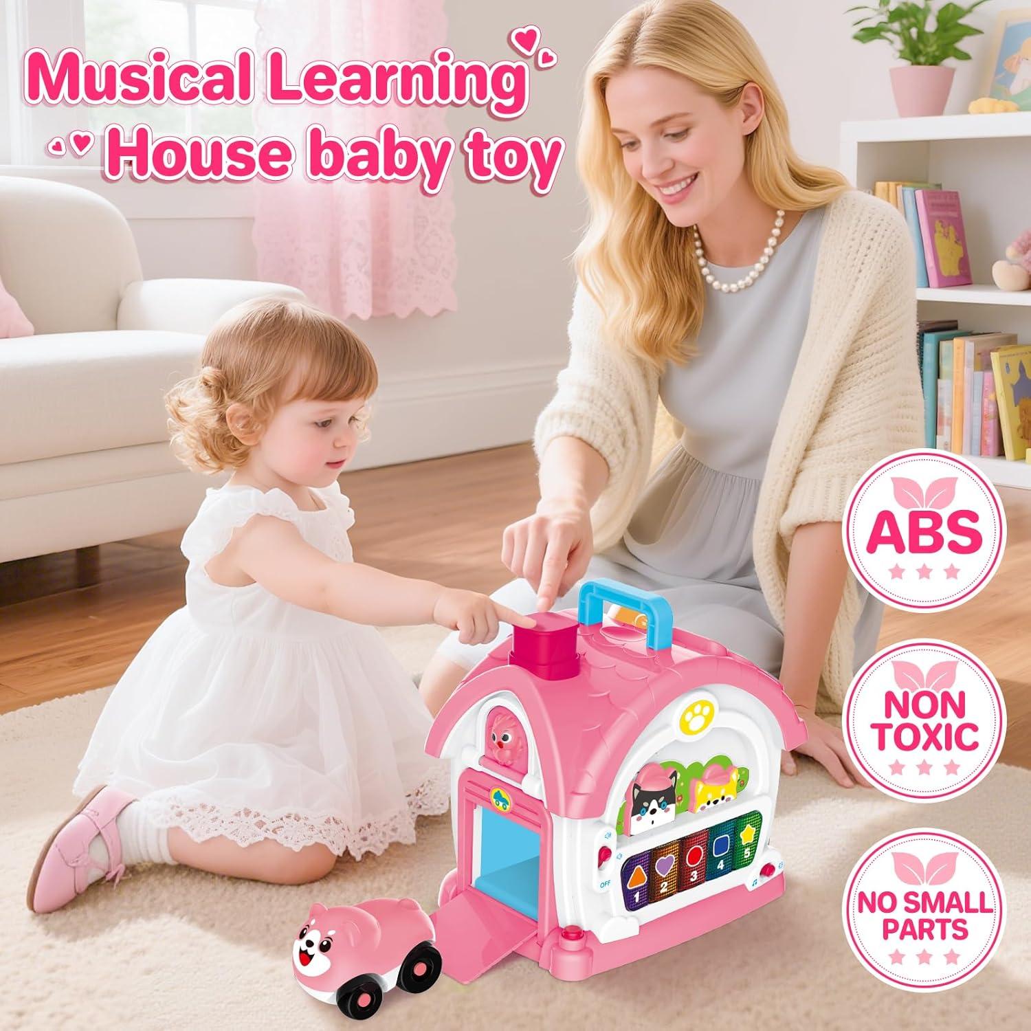 Casa Musical Montessori ShyLizard para Niñas 1-2 Años