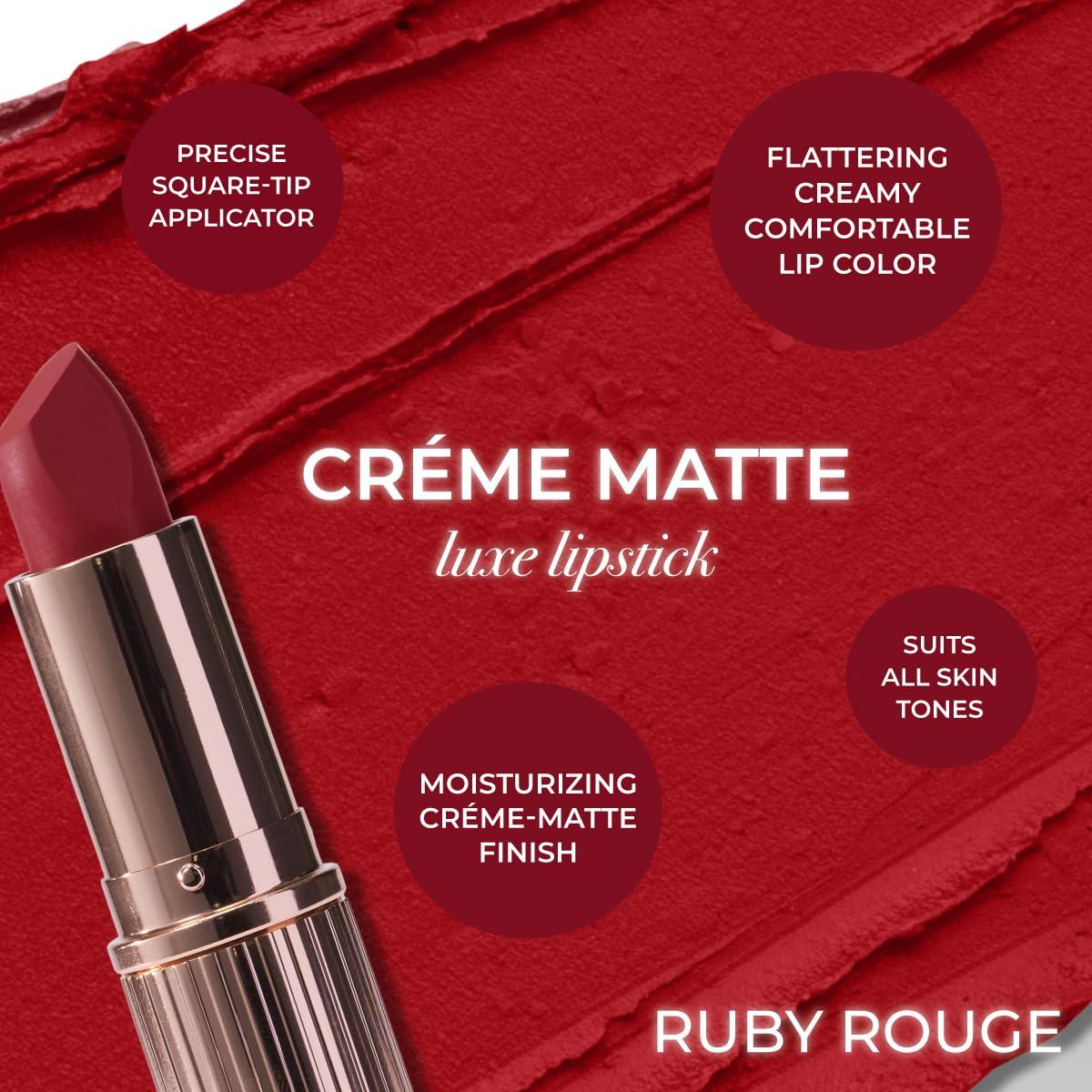 Barra de Labios Mate Luxe MCoBeauty Ruby Rouge 3.5g