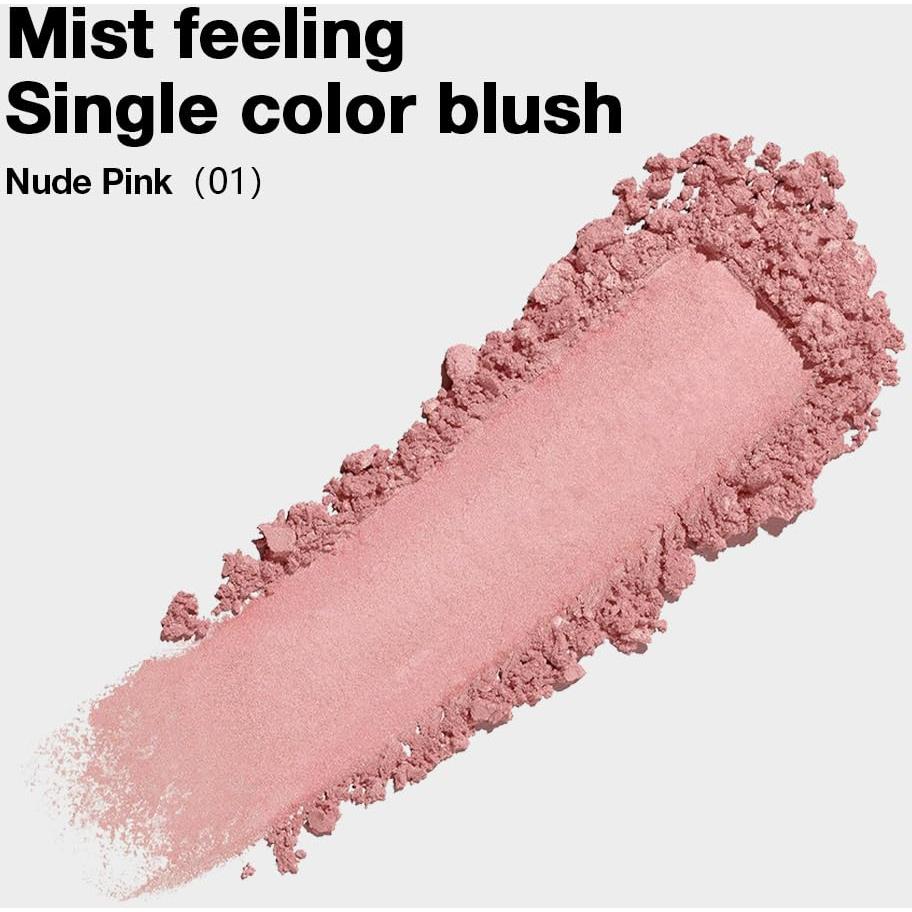 Rubor Mate Rosa Suave HHLTOH 6x6cm 7g - Larga Duración