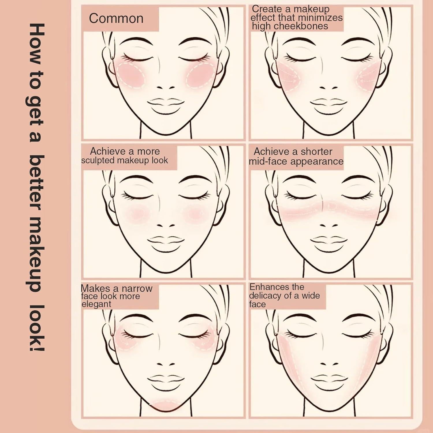 Polvo Rubor Mate Lilyloria 03 Rosa Ciruela 91g Sin Talco