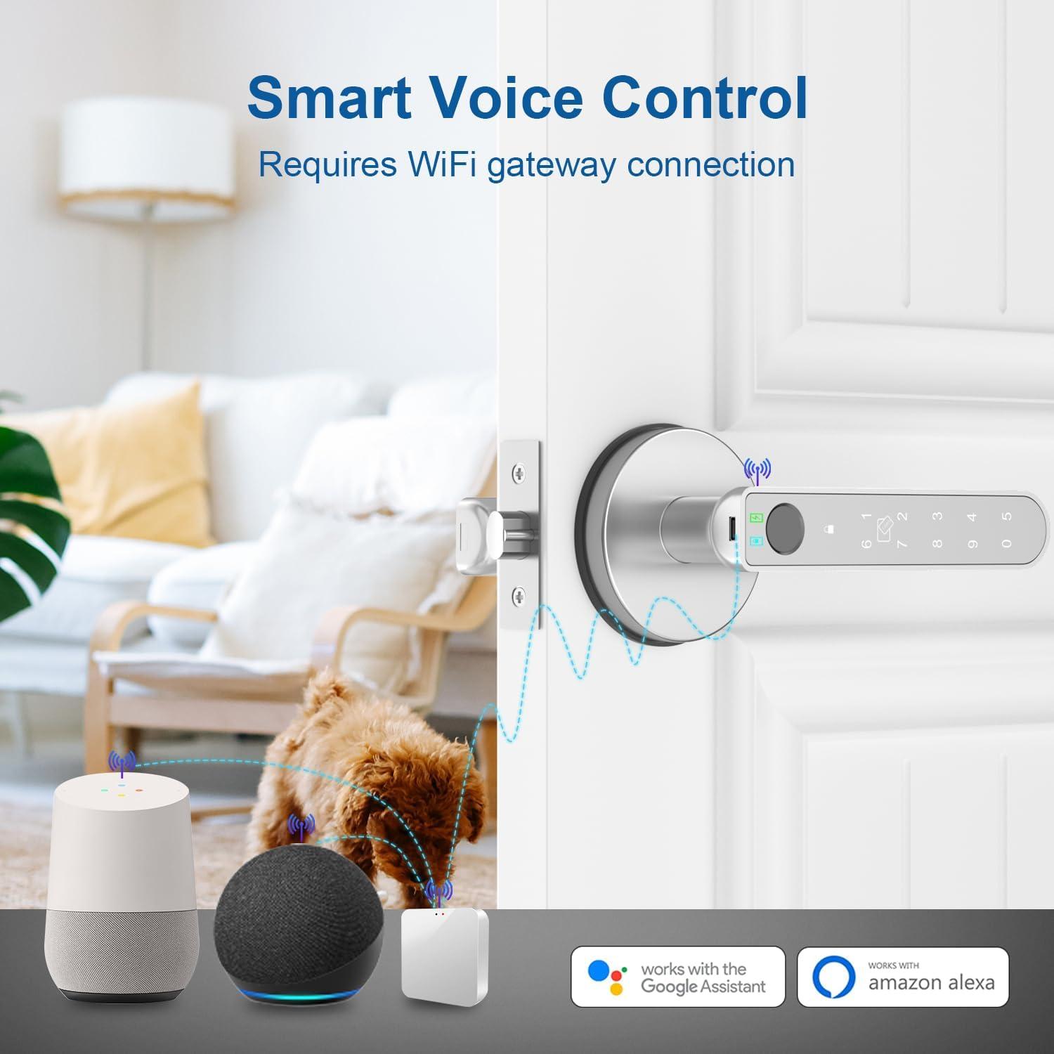 Cerradura Inteligente BAFUWEIY con Huella Dactilar y APP