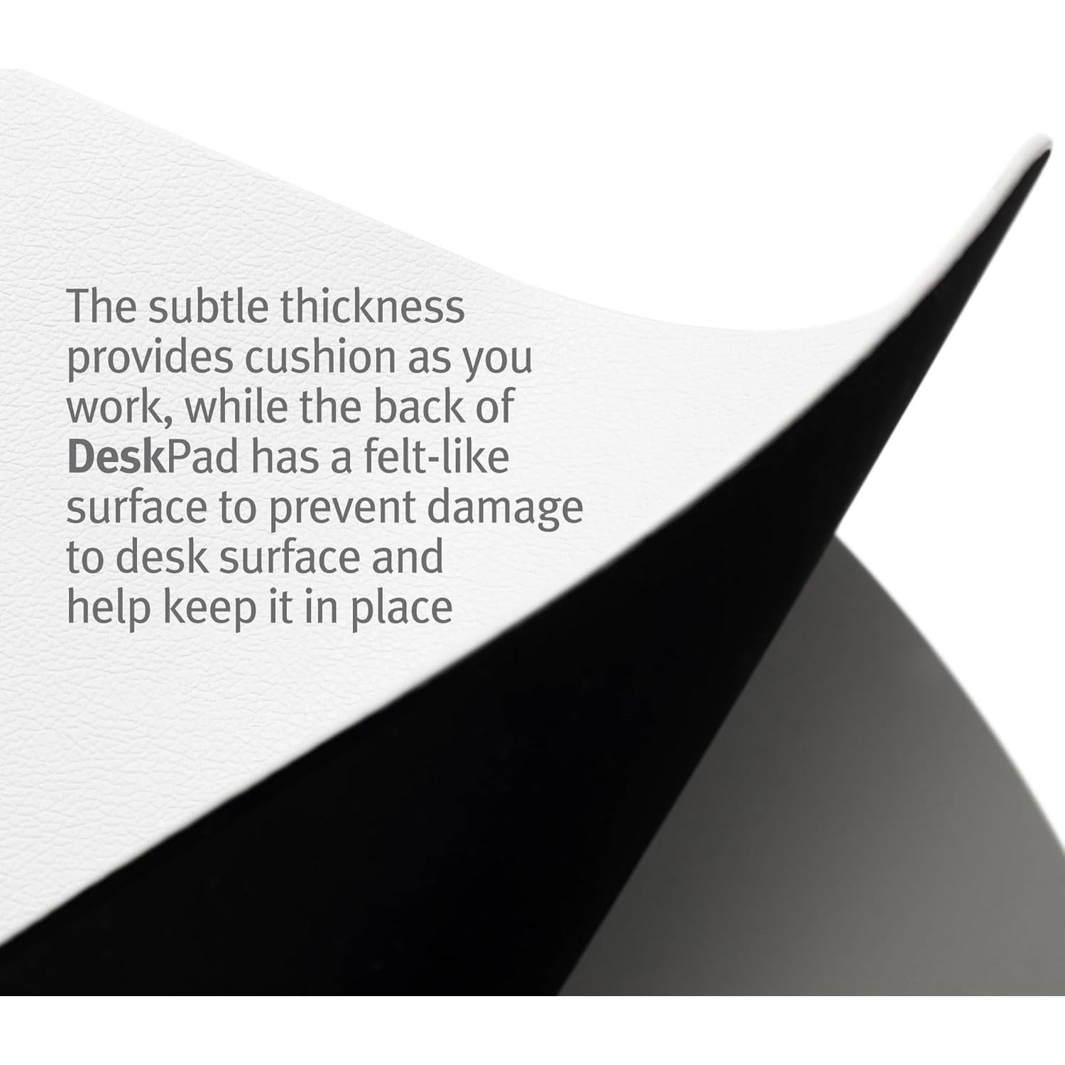 Alfombrilla de Escritorio Grande Twelve South - Cuero Negro 74.6x74.6cm