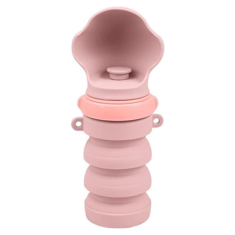 Botella de Agua Plegable para Perros YouCvita 10 cm Silicona