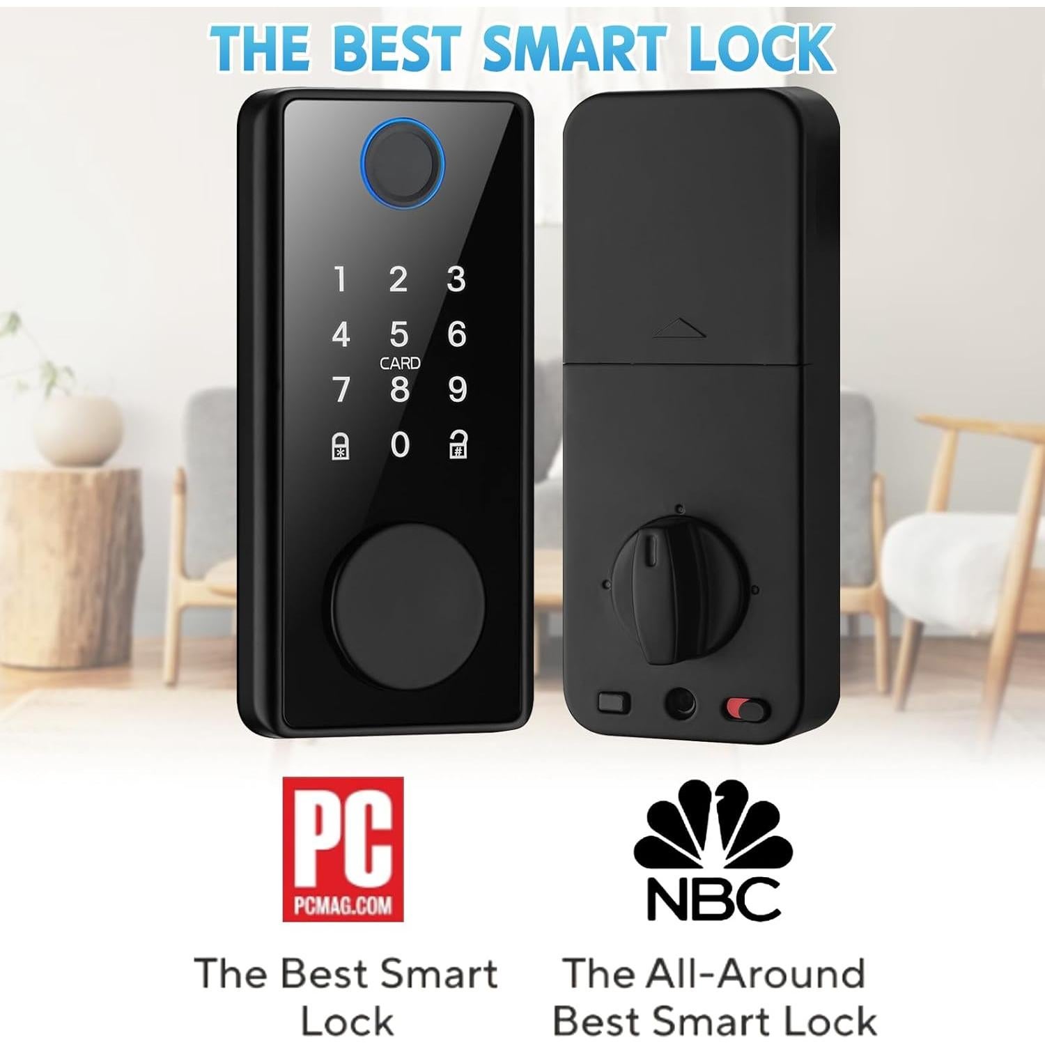 Cerradura Inteligente MDHAND con Huella Dactilar y App